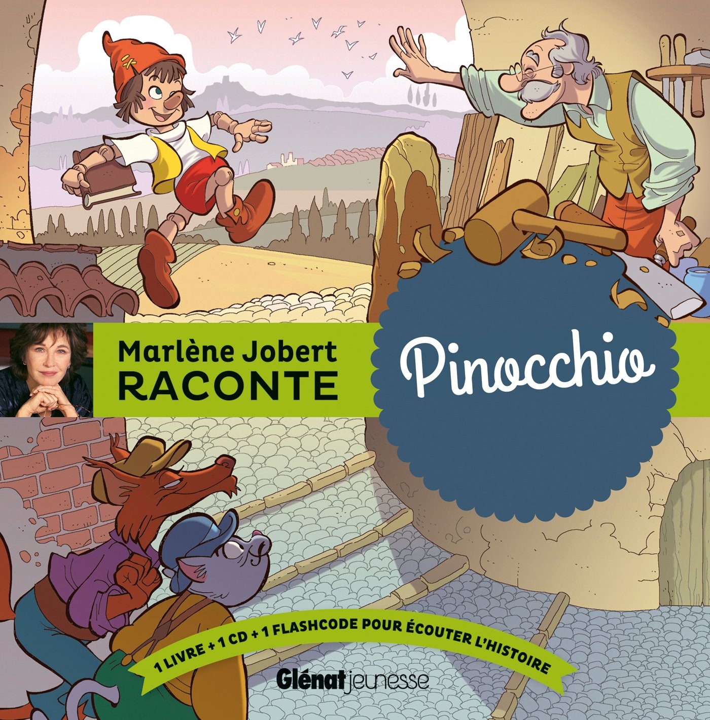Pinocchio: d'après Collodi - Livre CD 9782344009758