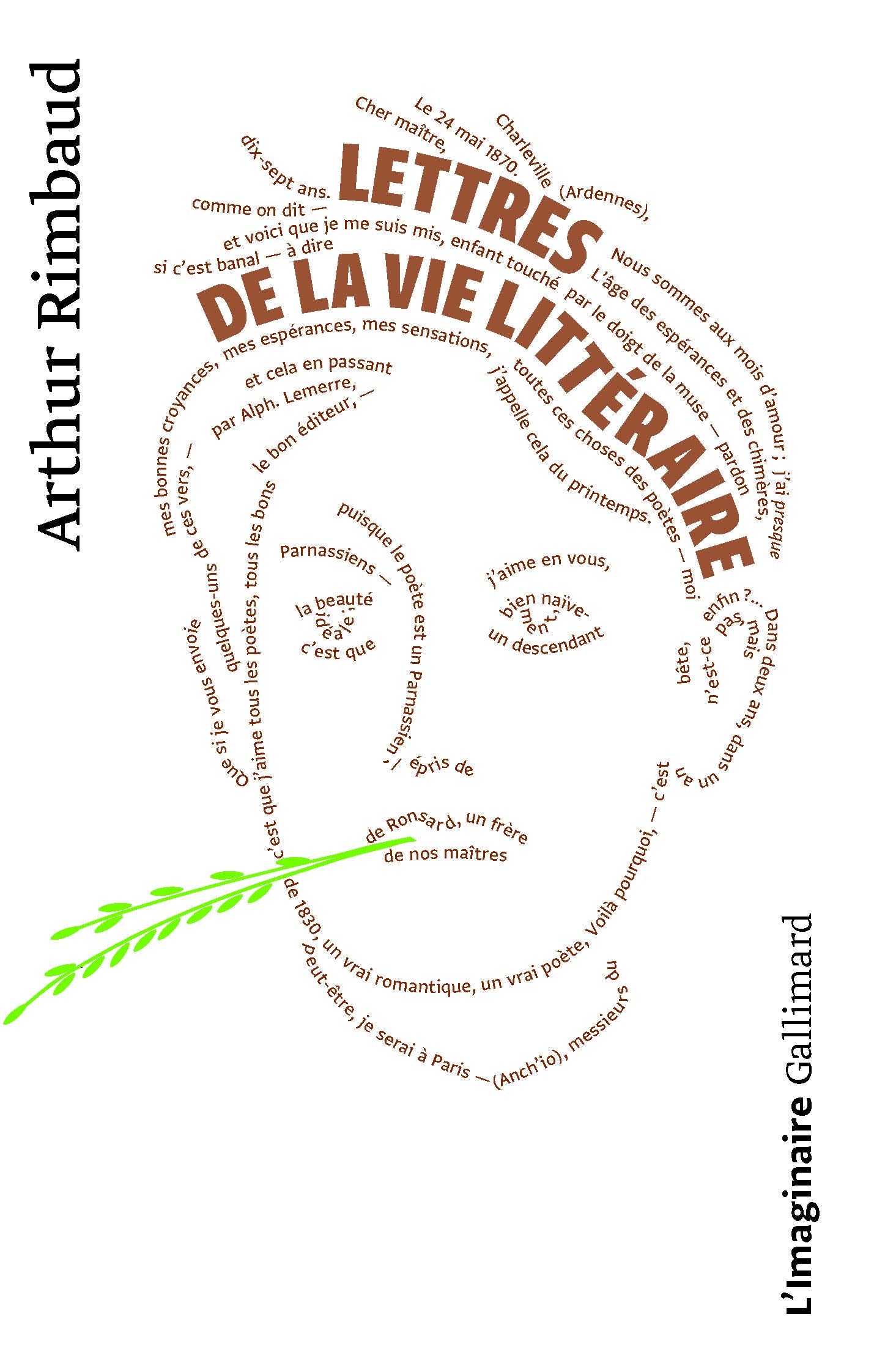 Lettres de la vie littéraire d'Arthur Rimbaud 9782070720095