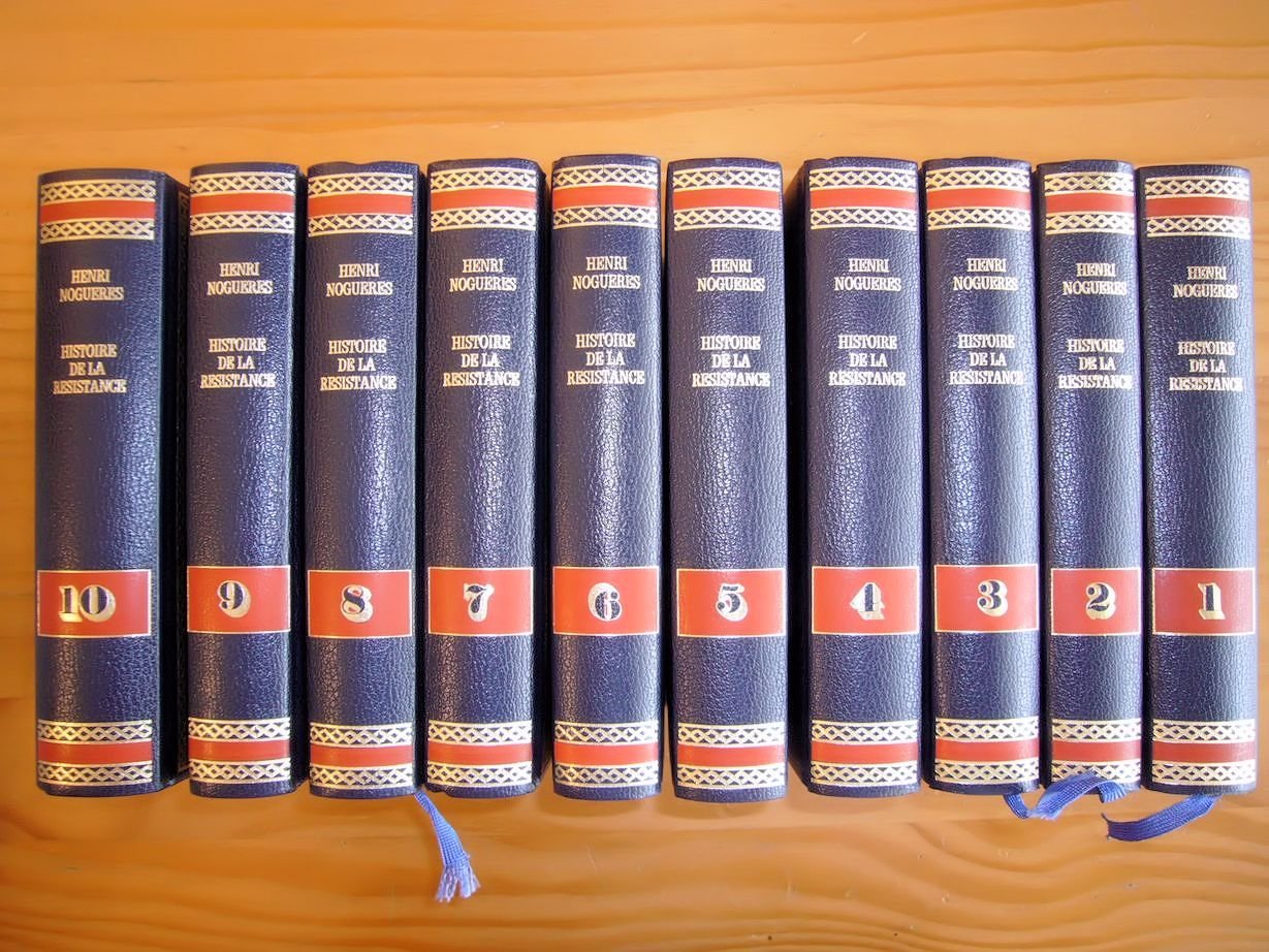 Histoire de la Résistance en France (10 volumes)