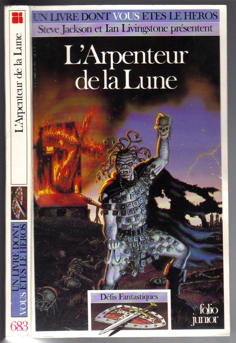 Defis Fantastiques Tome 46 : L'Arpenteur De La Lune 9782070568154