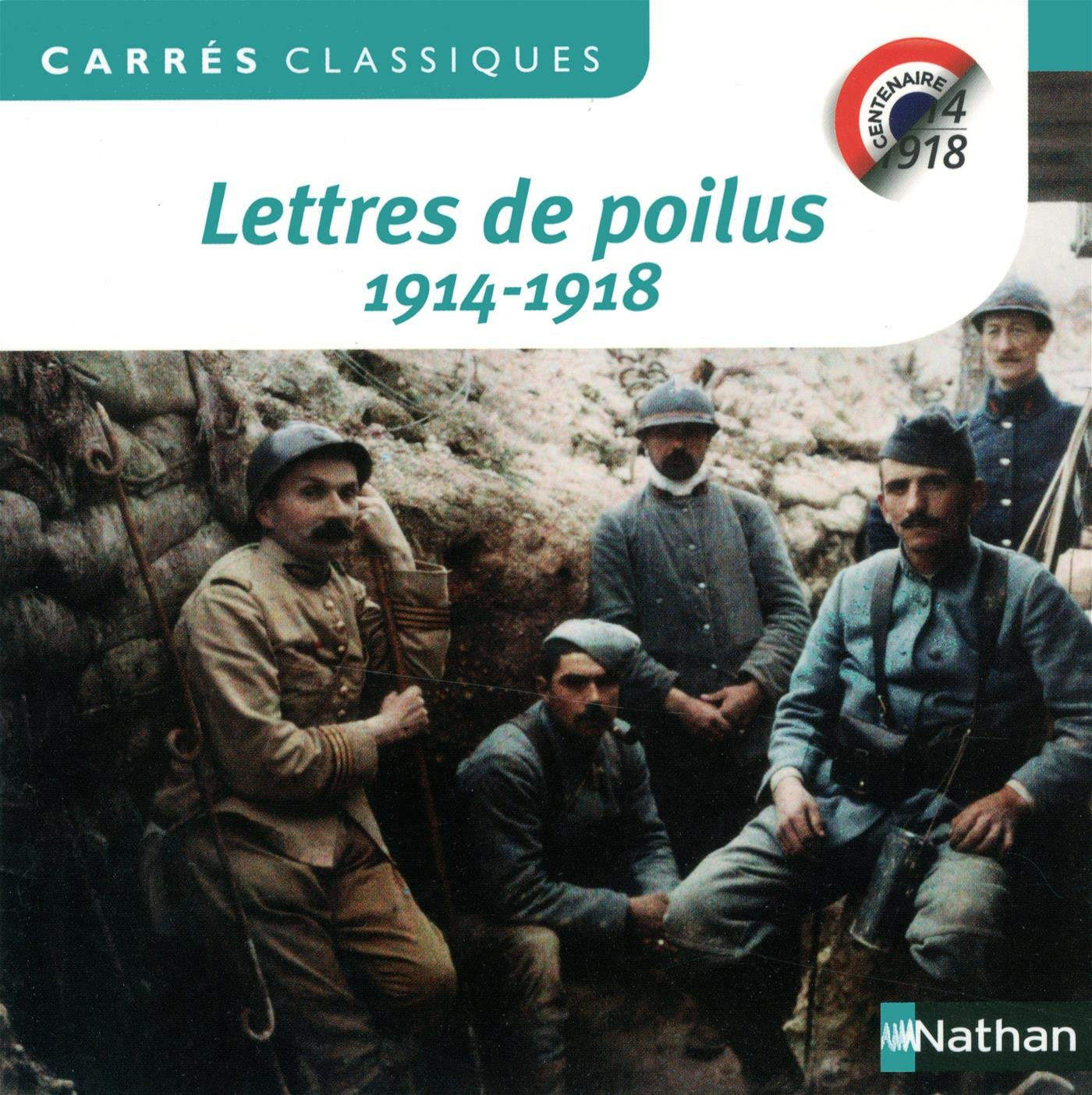 Lettres de poilus 1914-1918 9782091885452