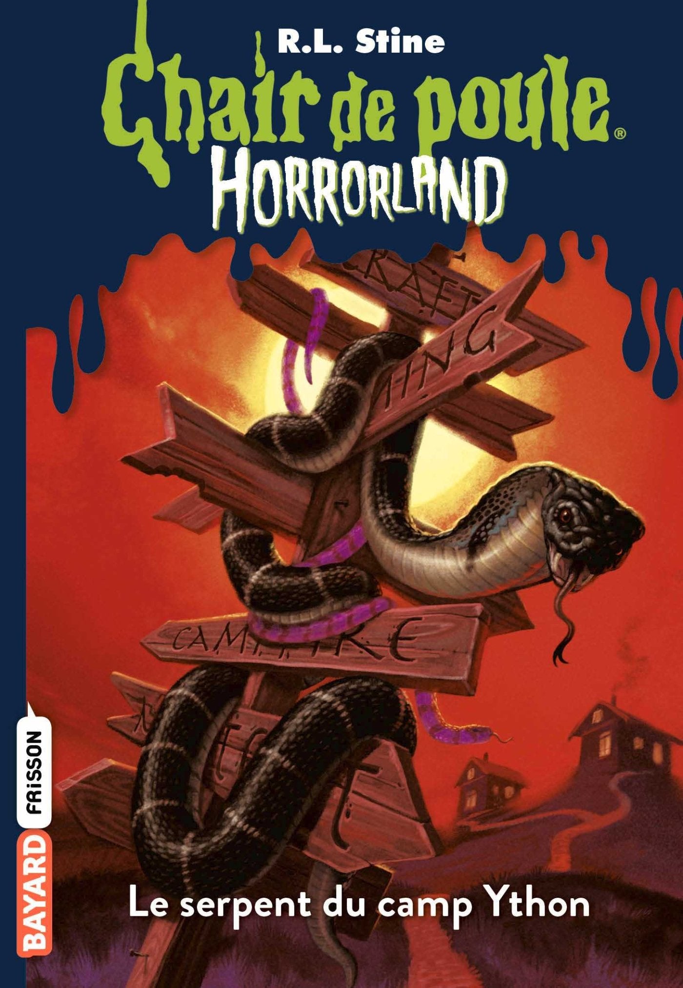 Horrorland, Tome 09: Le serpent du camp Ython 9782747028516