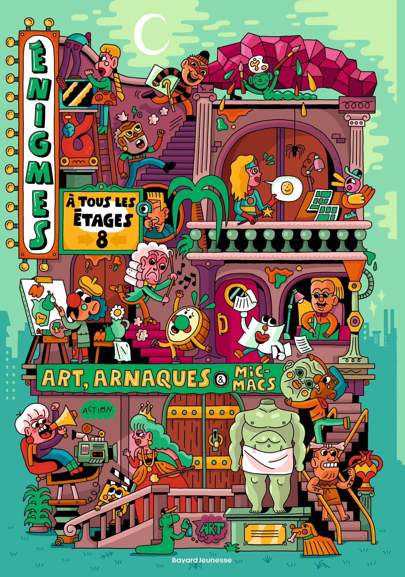 Énigmes à tous les étages, Tome 08: Art, arnaques et micmacs 9791036320118