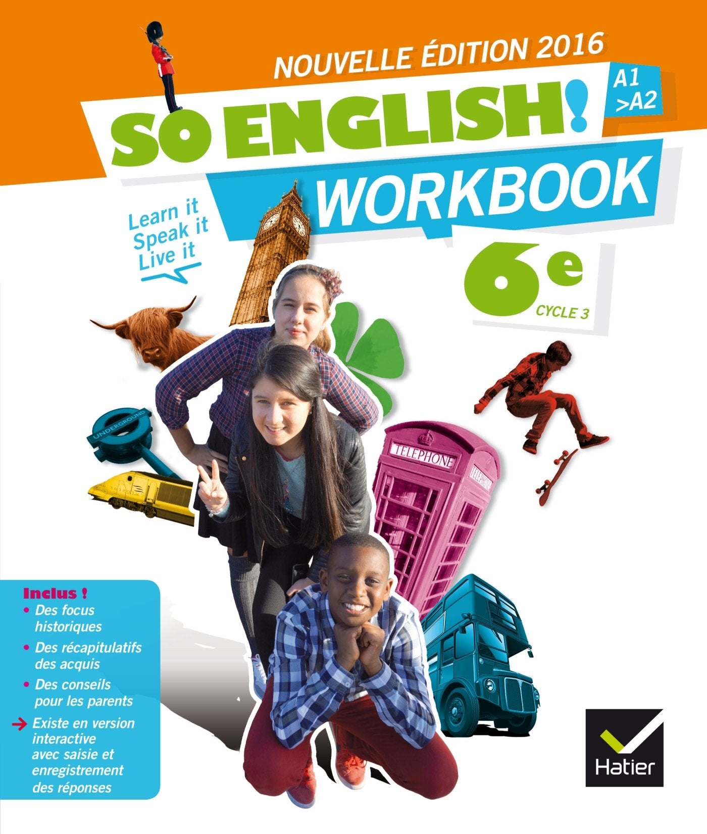 So English! Anglais 6e éd. 2016 - Workbook 9782401021679