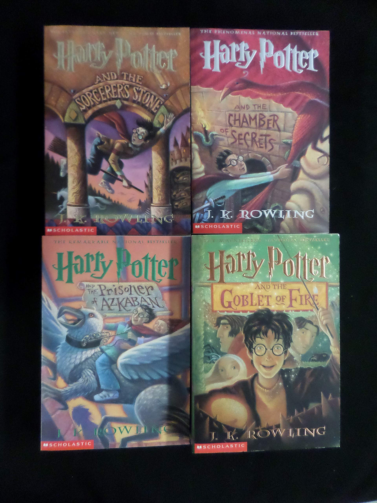 Harry Potter Boxset 1-4 9780439434867