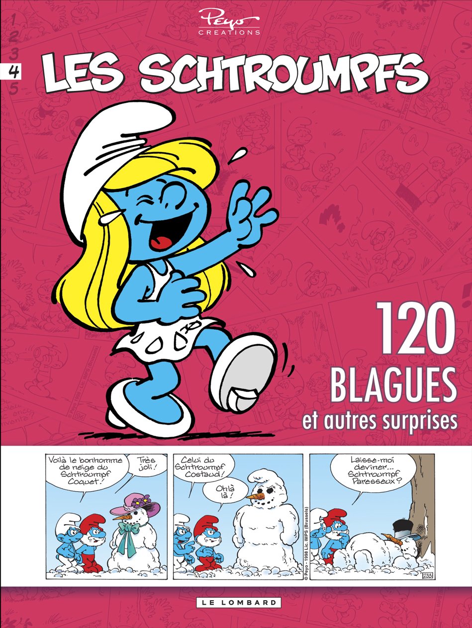 Schtroumpfs (120 Blagues) - Tome 4 9782803626687