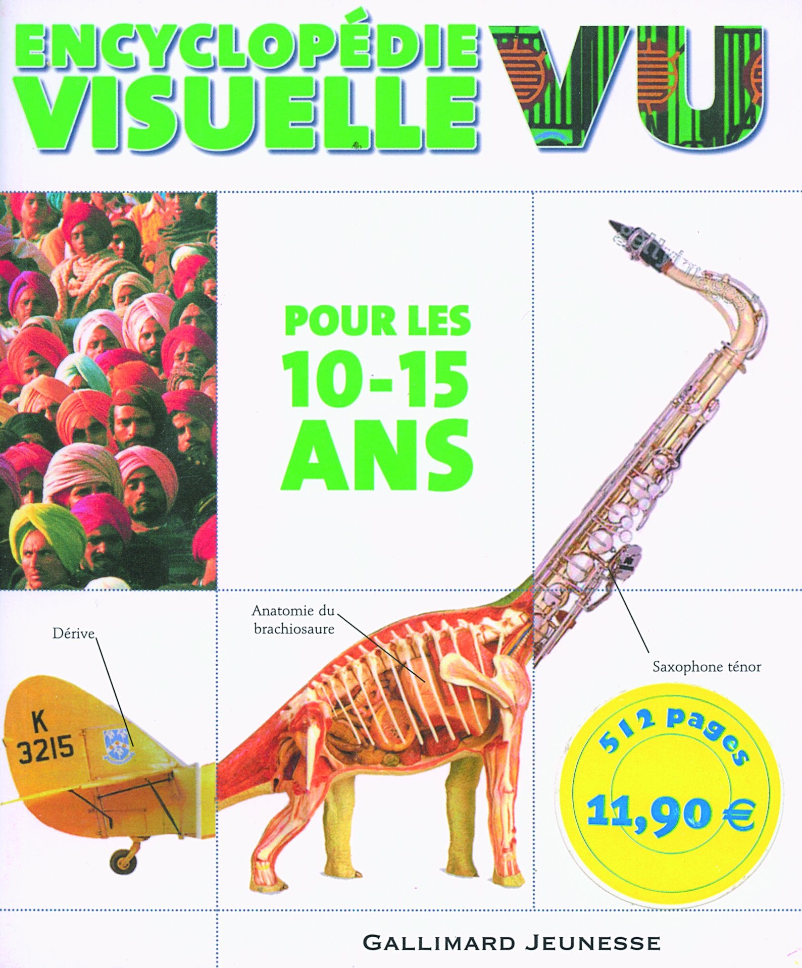 Encyclopédie visuelle VU pour les 10-15 ans 9782070574711
