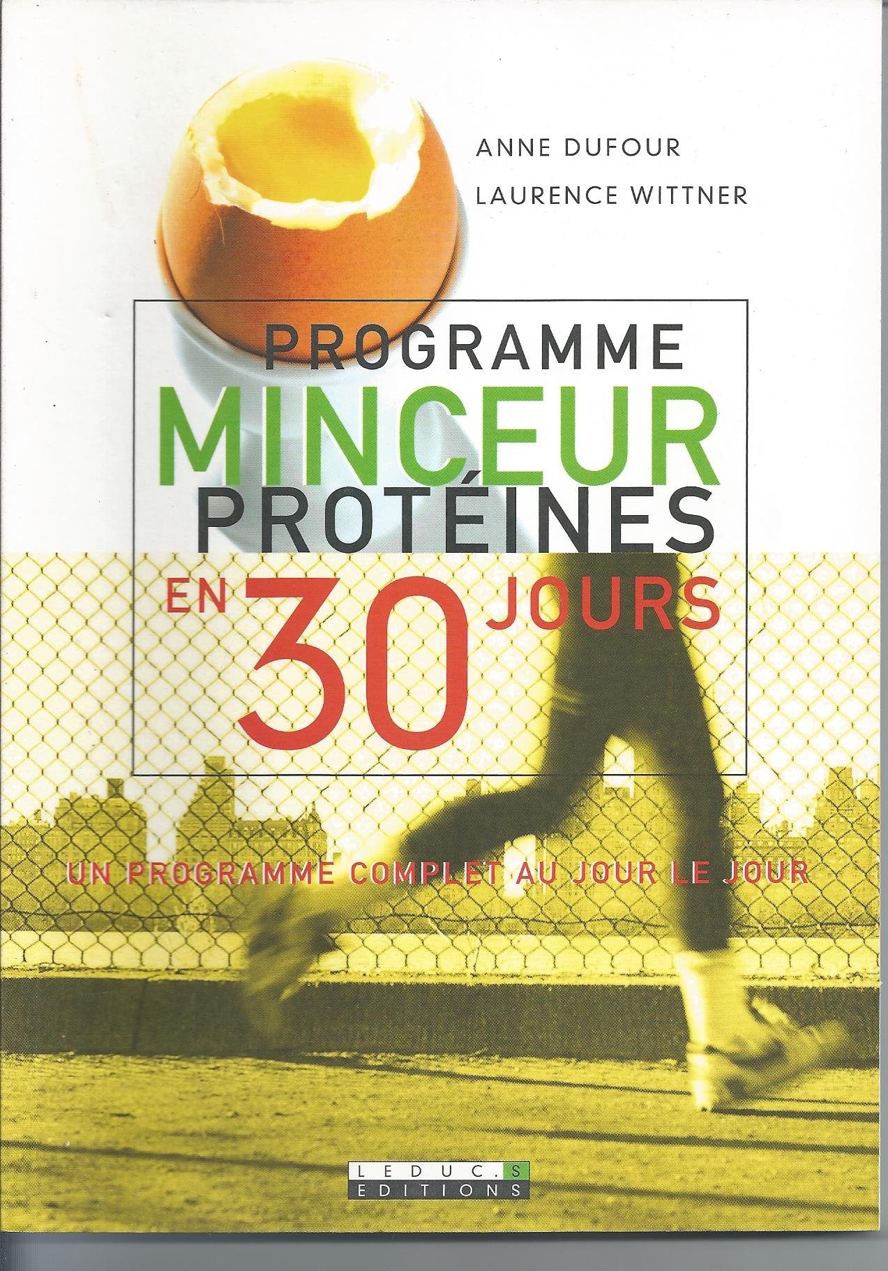 Programme minceur protéines en 30 jours 9782848990637