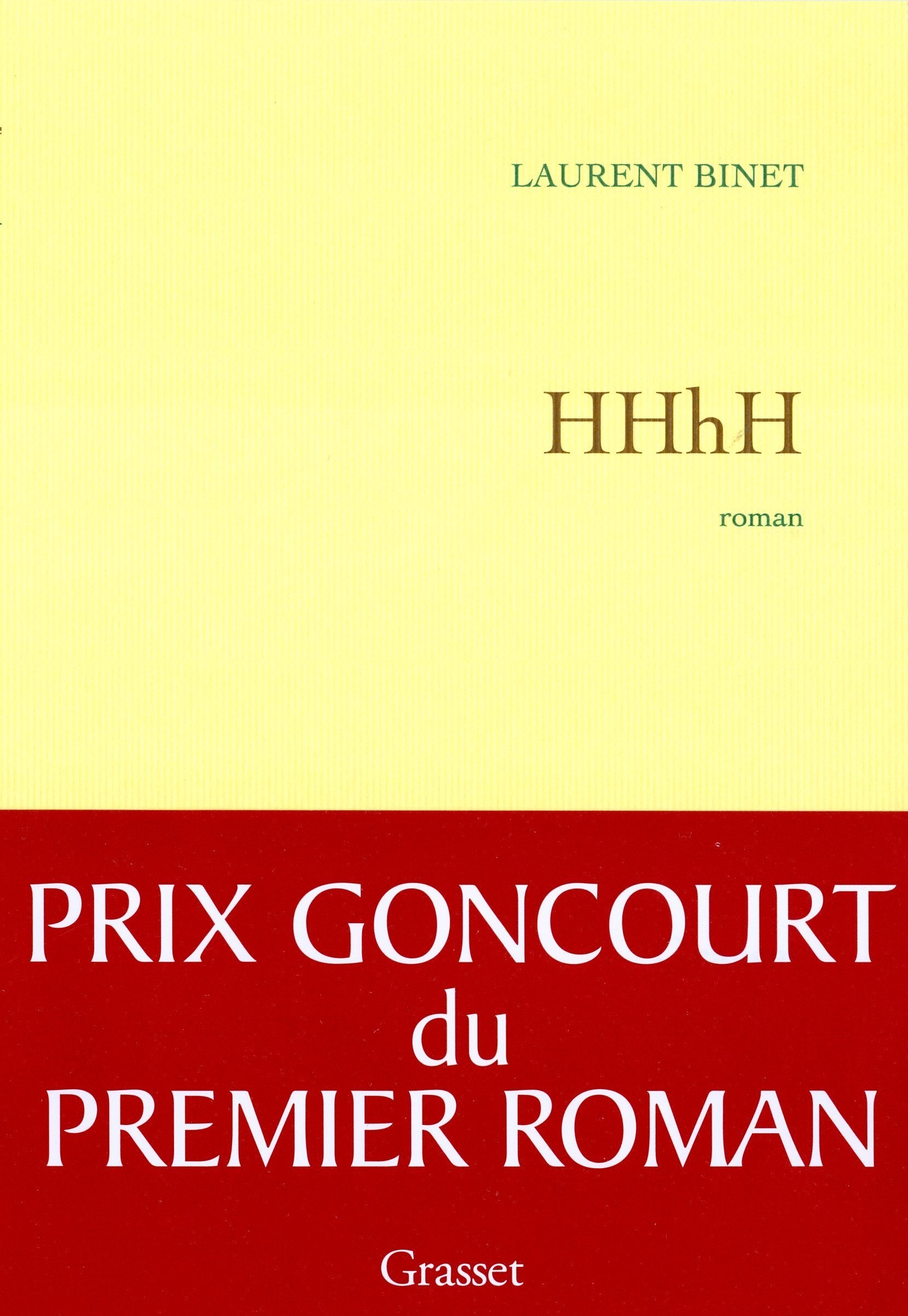HHhH - Prix Goncourt 1er roman 2010 9782246760016