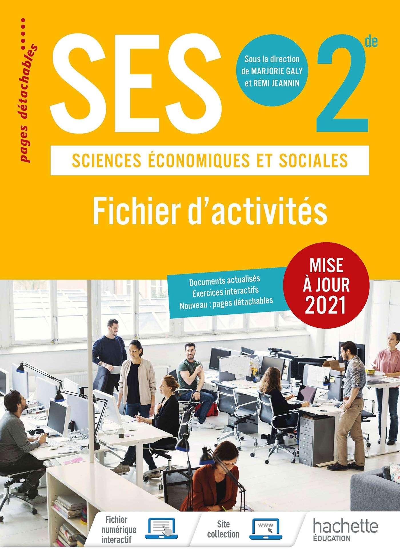 SES 2de - Fichier d'activités - Ed. 2021 9782016280751
