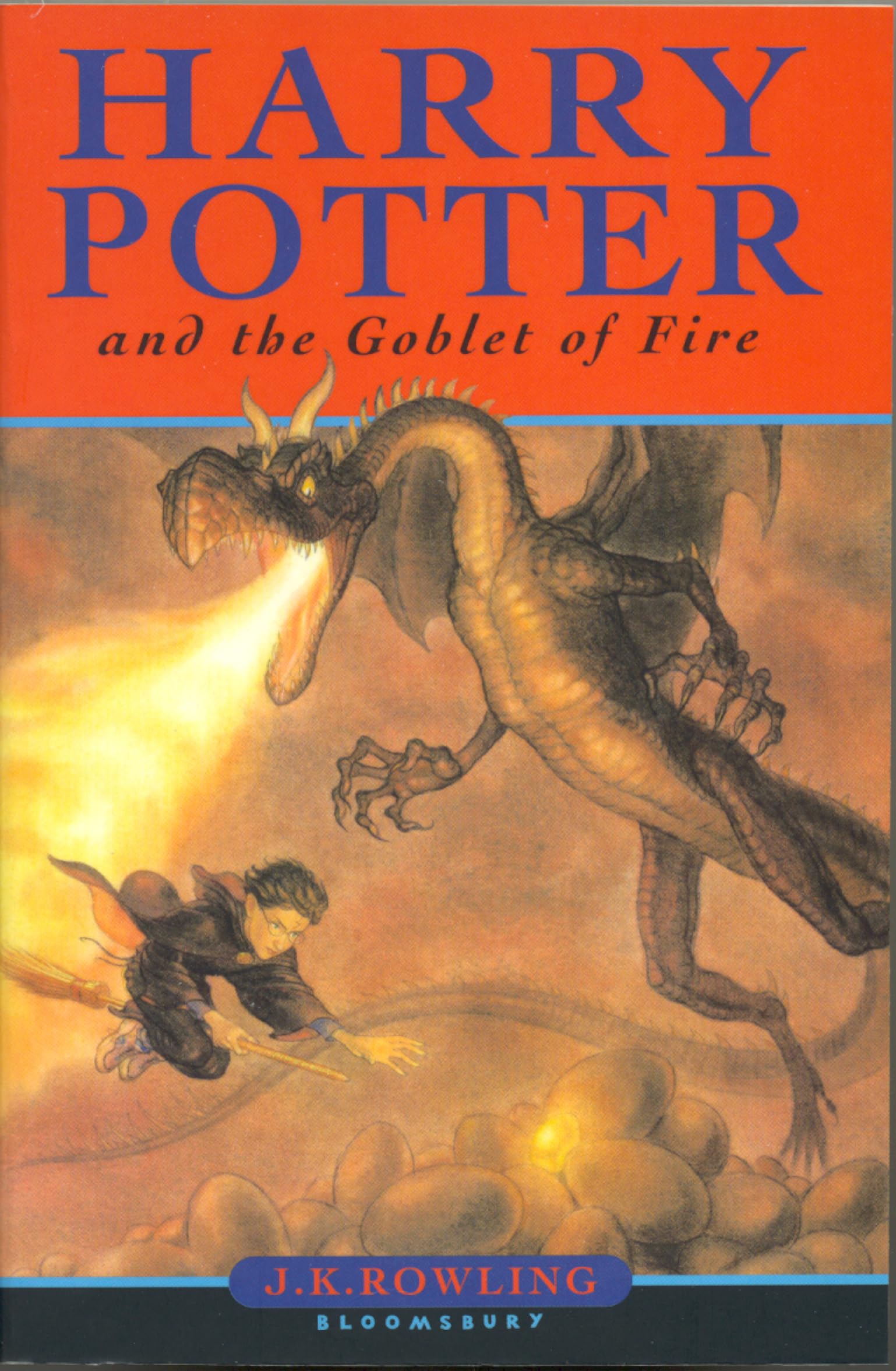 Harry Potter, volume 4: Harry Potter and the Goblet of Fire 9780747550990