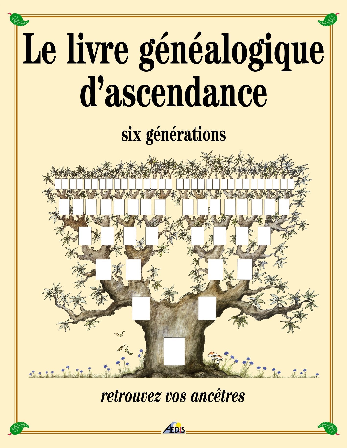 LGB - Le livre genealogique d'ascendance - six generations 9782842590345