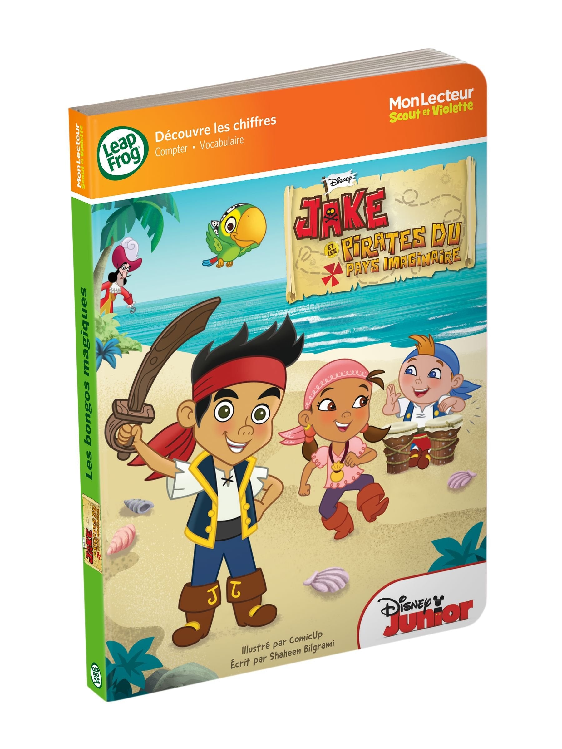 Leapfrog Jouet Premier Age - Livre Lecteur Scout et Violette / Tag junior - Jake et Les Pirates 0708431812192