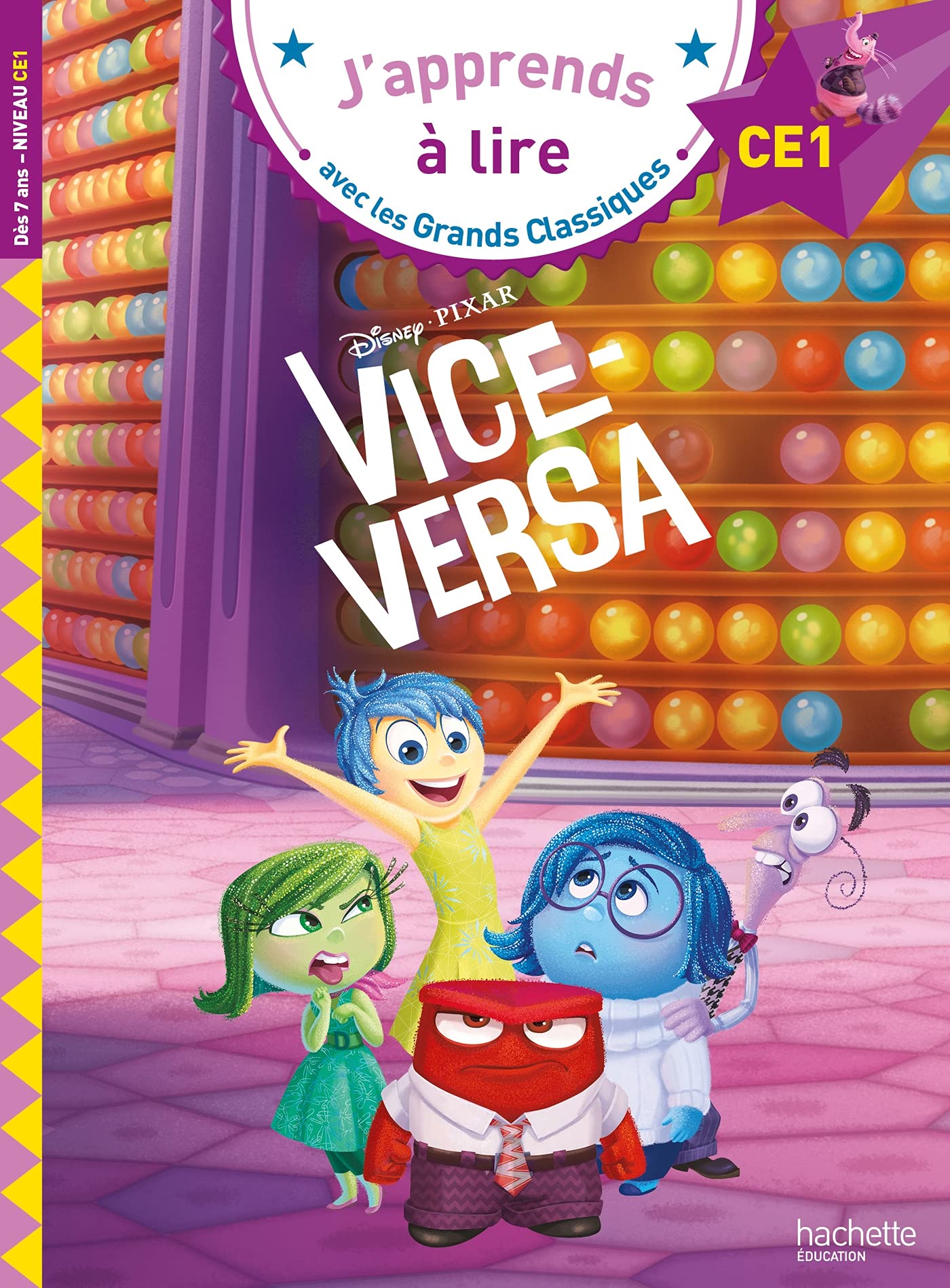 Disney - Vice-Versa, CE1 9782017877134