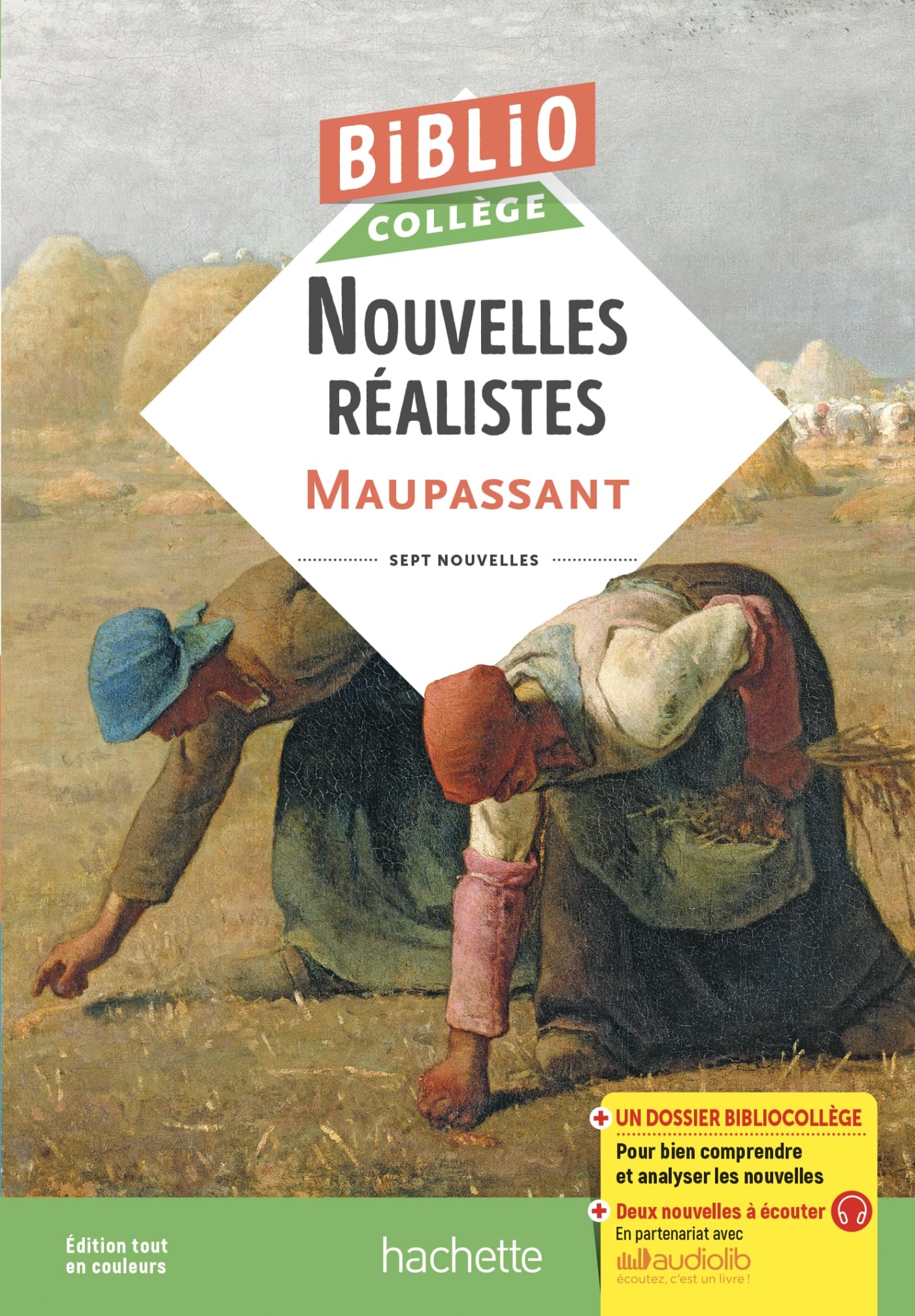 Bibliocollège - Nouvelles réalistes, Maupassant 9782017220237