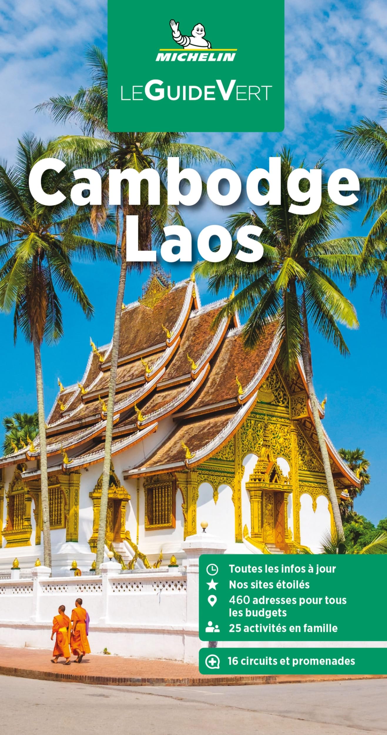 Guide Vert Cambodge, Laos 9782067260962