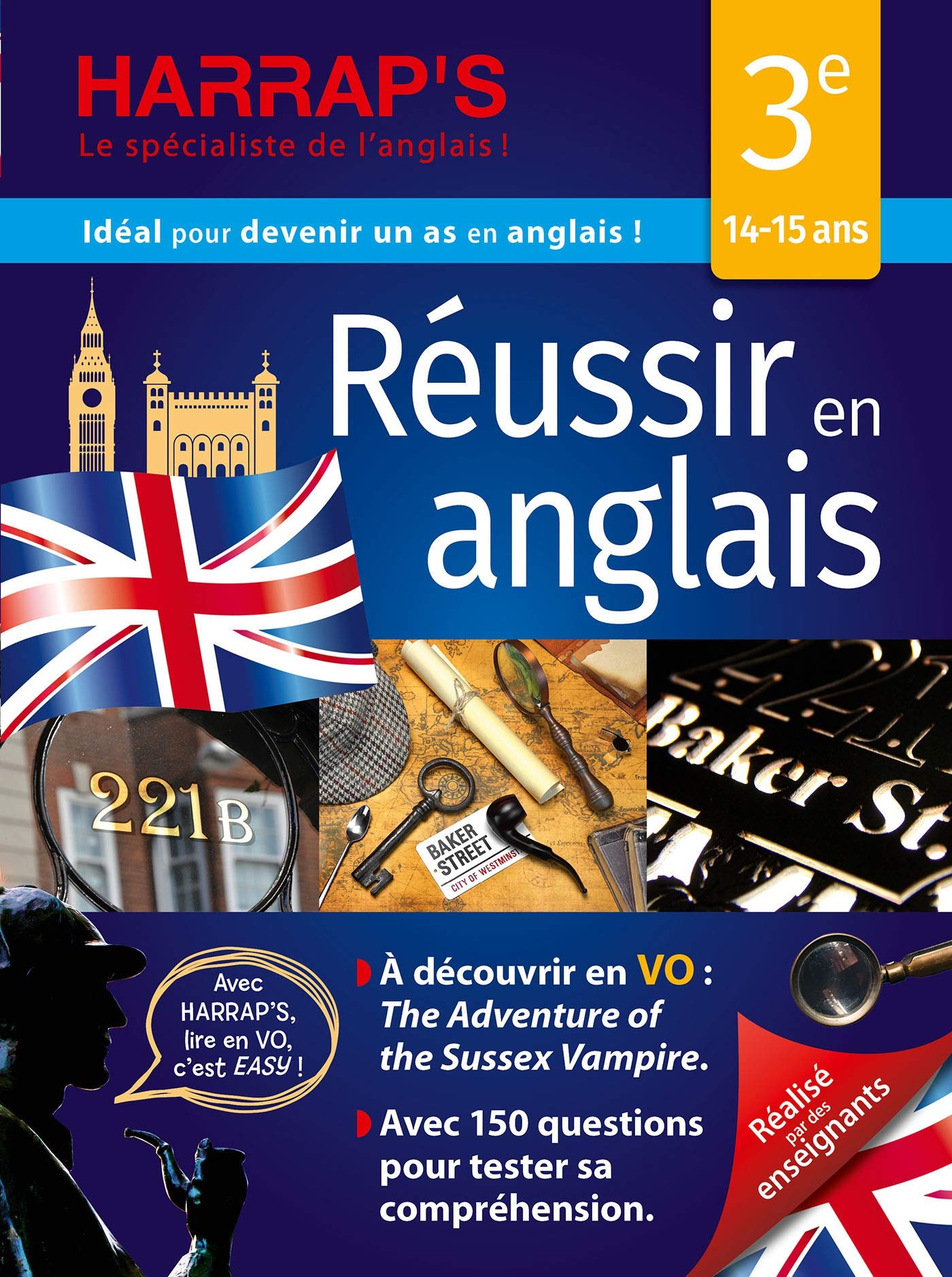 Réussir l'anglais en 3e 9782818708231