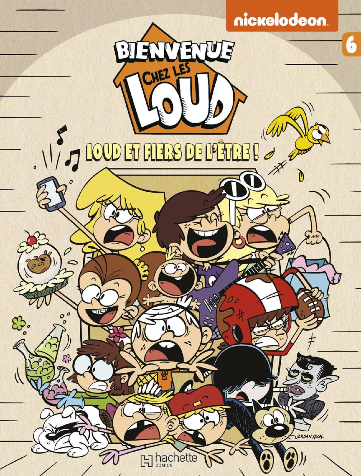 Bienvenue chez Les Loud - Tome 6 9782017044710