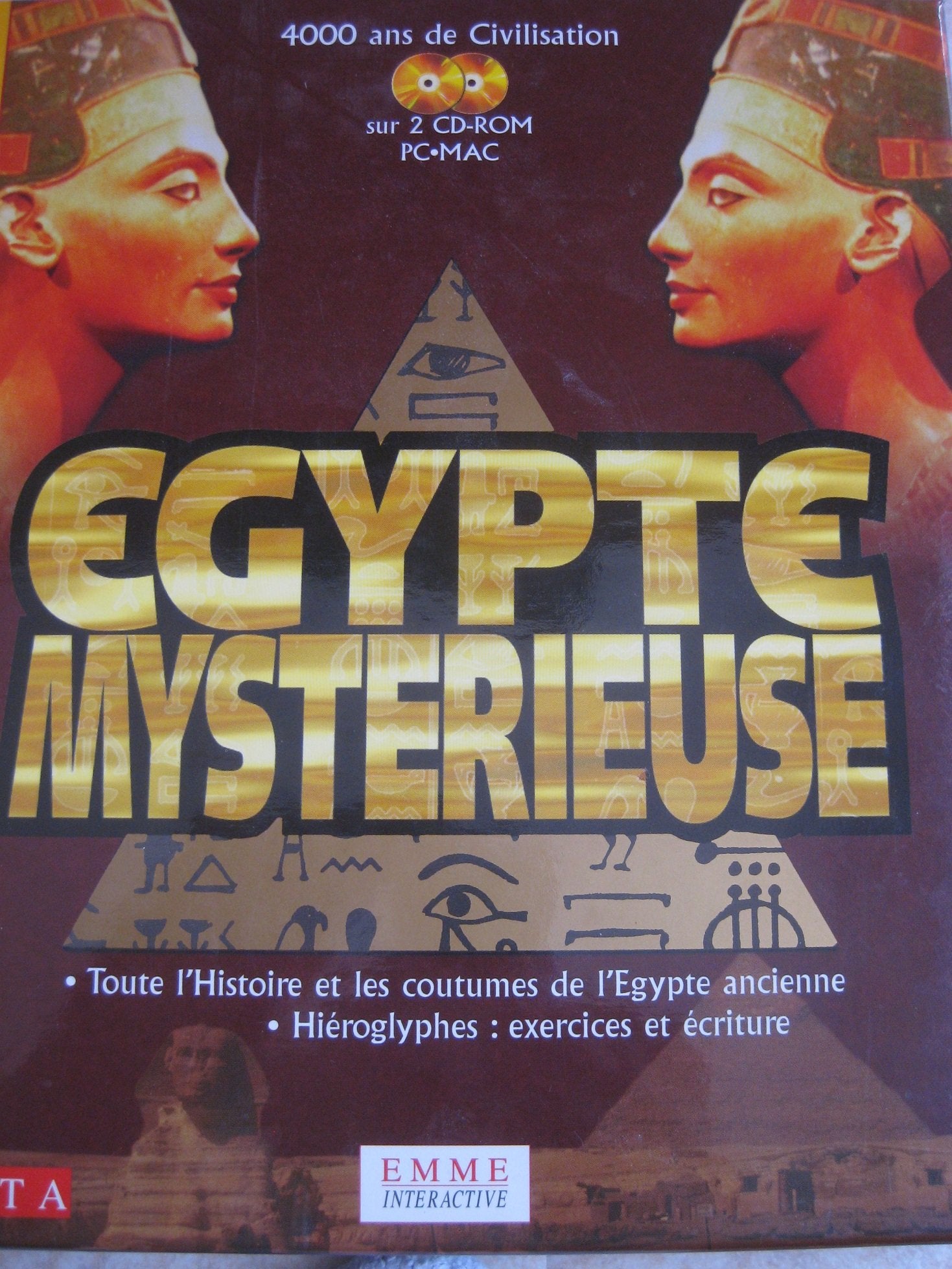 Egypte mystérieuse 2 CD hybride 3505371103031