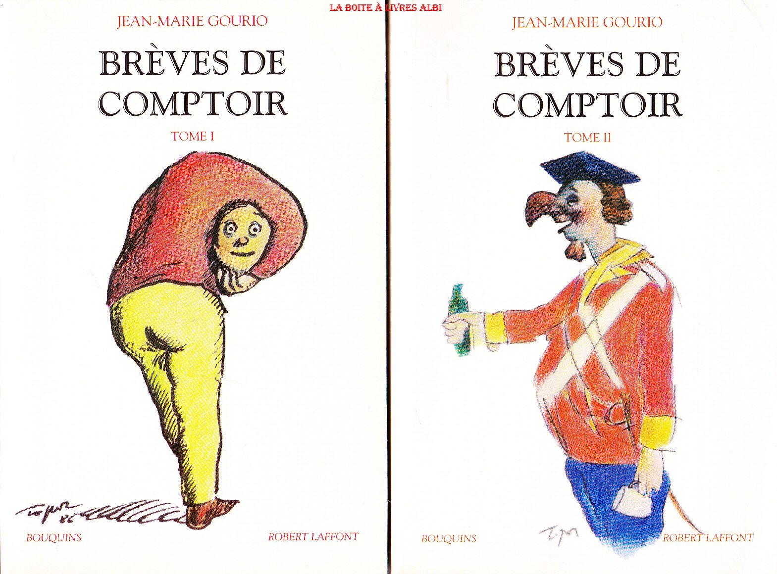 Brèves de Comptoir Humour Dérision Blagues Bistrot café en 2 Tomes Édition Intégrale