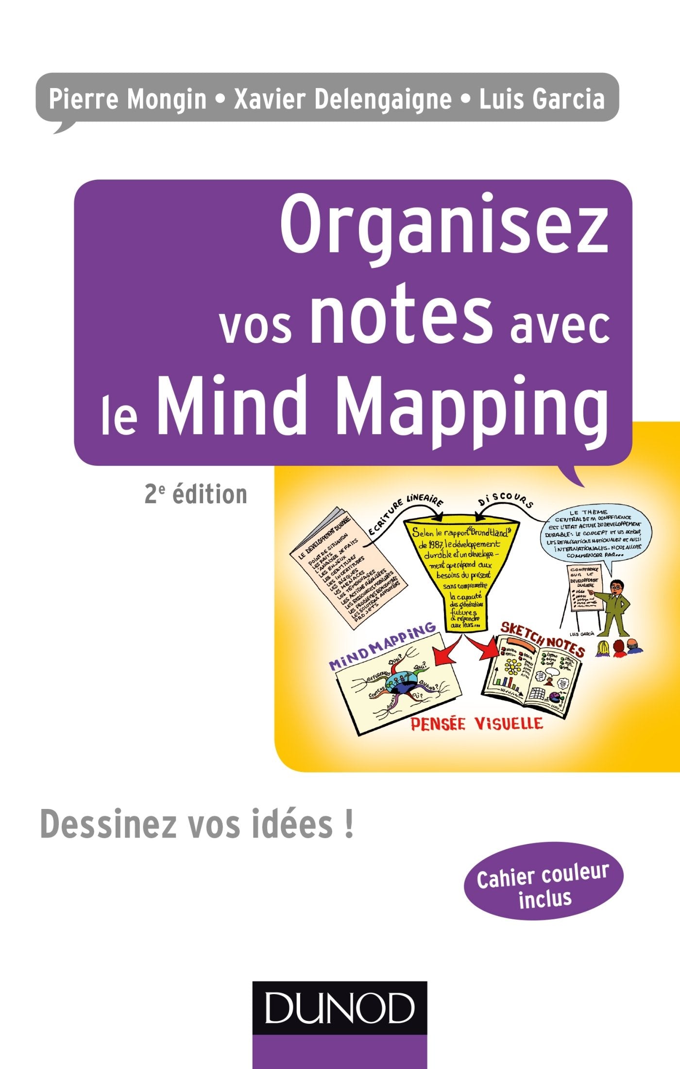 Organisez vos notes avec le Mind Mapping - 2e éd. - Dessinez vos idées !: Dessinez vos idées ! 9782100746002
