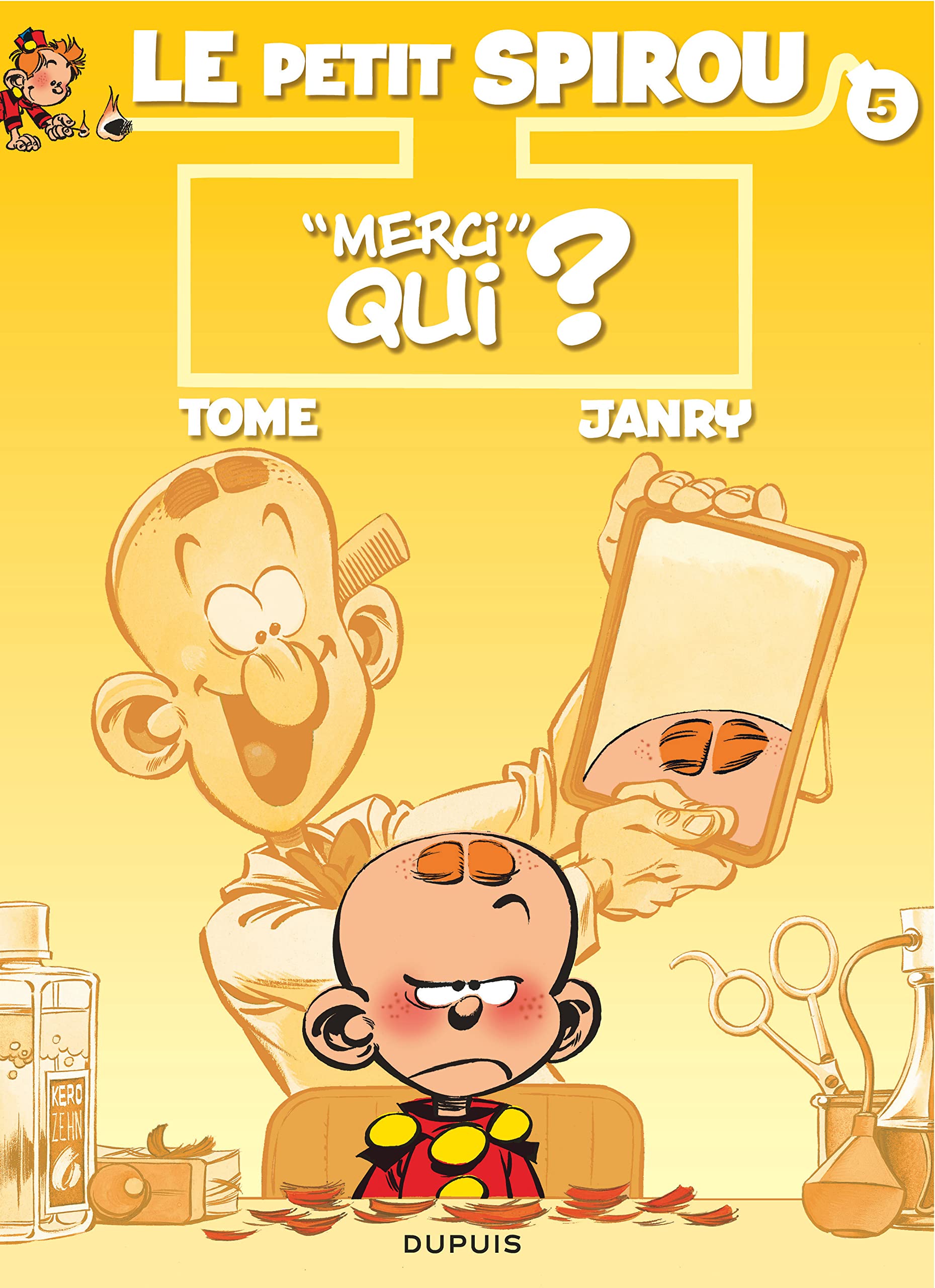 Le Petit Spirou, tome 5 : Merci qui ? 9782800121208