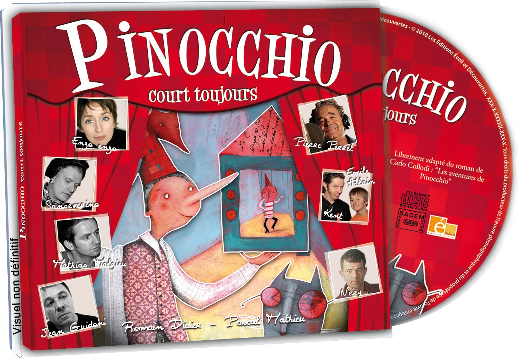 Pinocchio Court Toujours 3341348375045