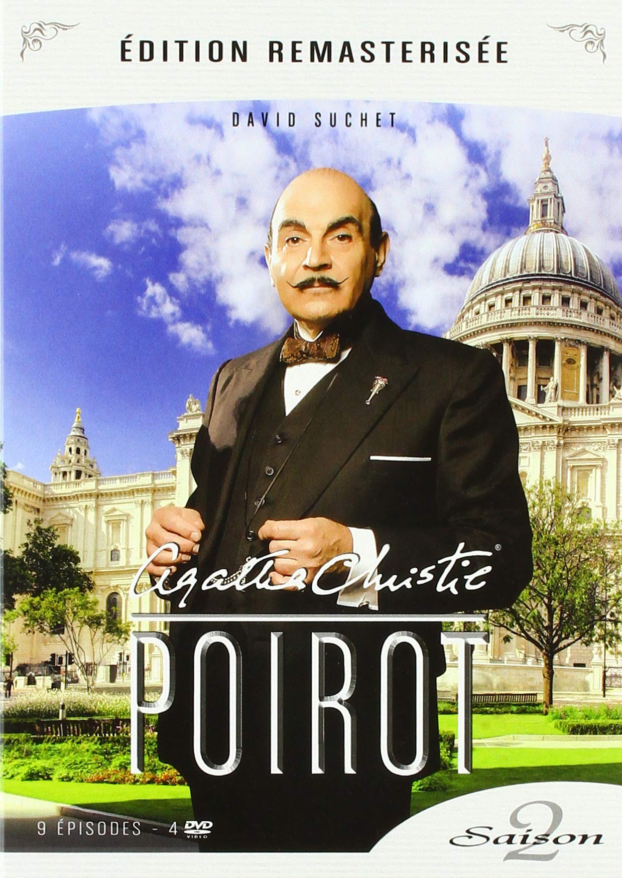 Agatha Christie : Poirot - Saison 2 - Coffret 4 DVD 3348467914476