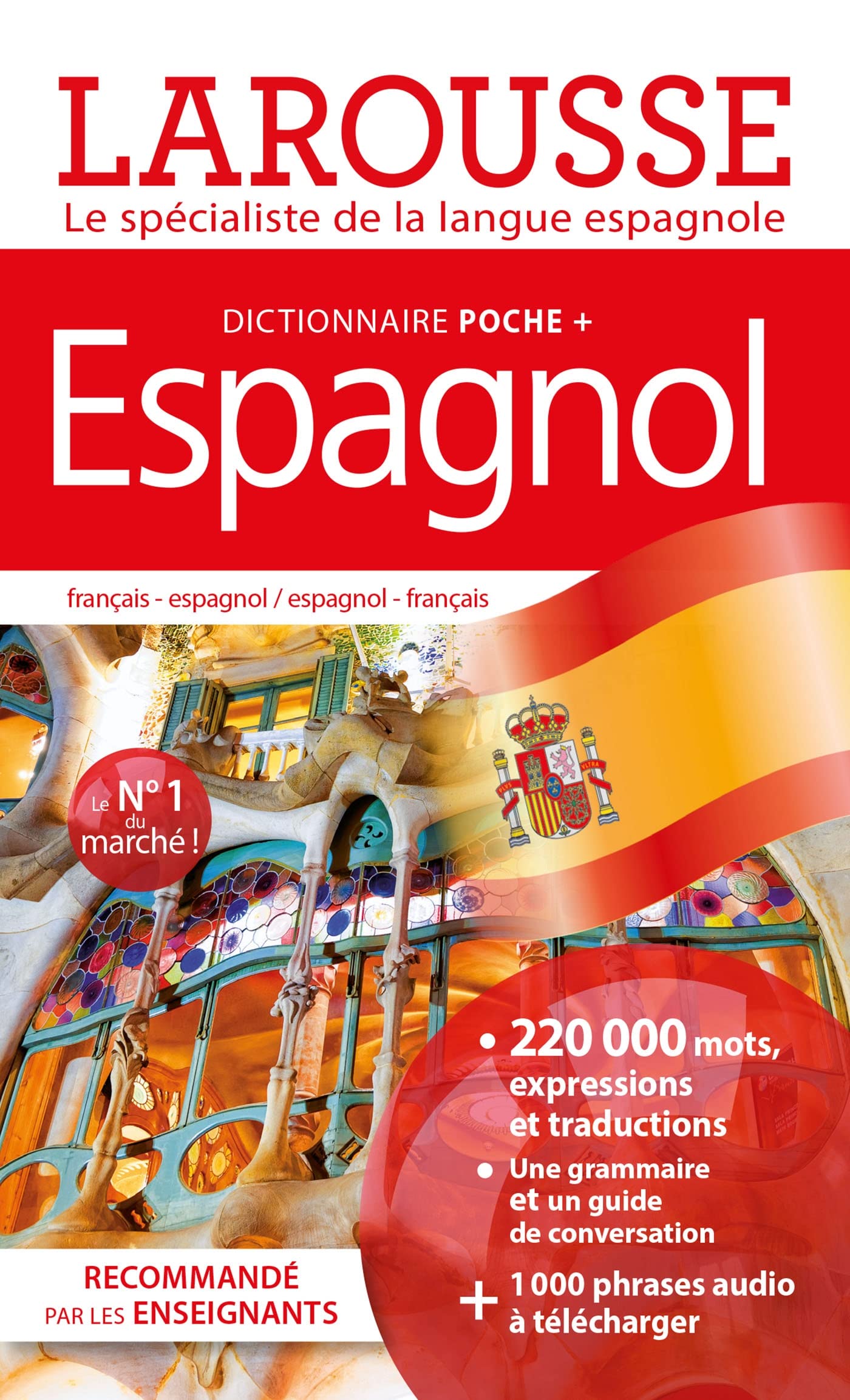 Dictionnaire Larousse poche plus Espagnol 9782036021884