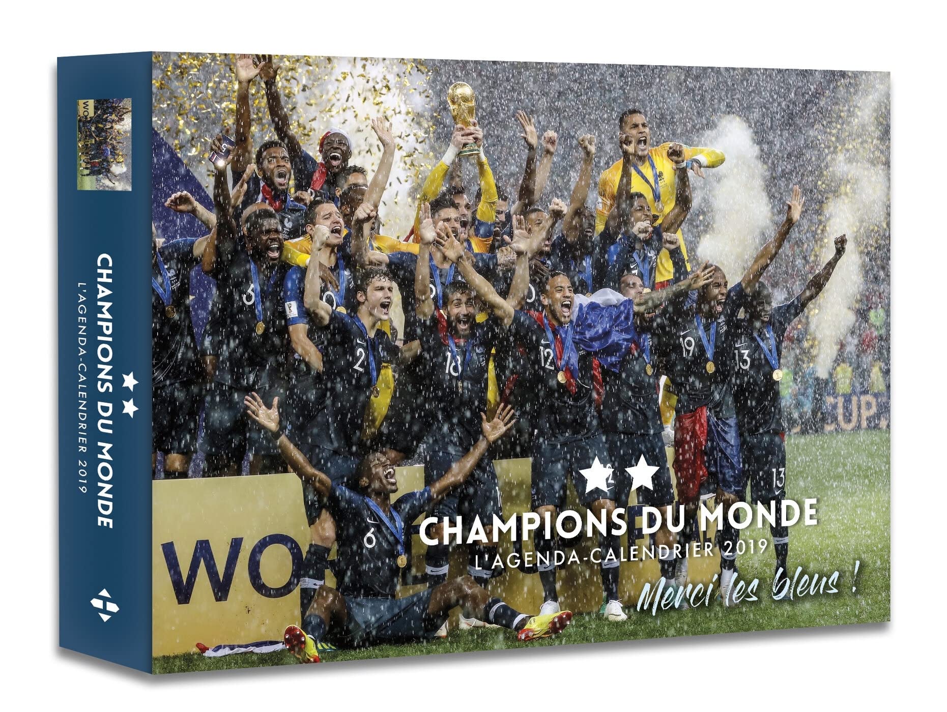 L'agenda-calendrier Champions du Monde 2019 9782755640403