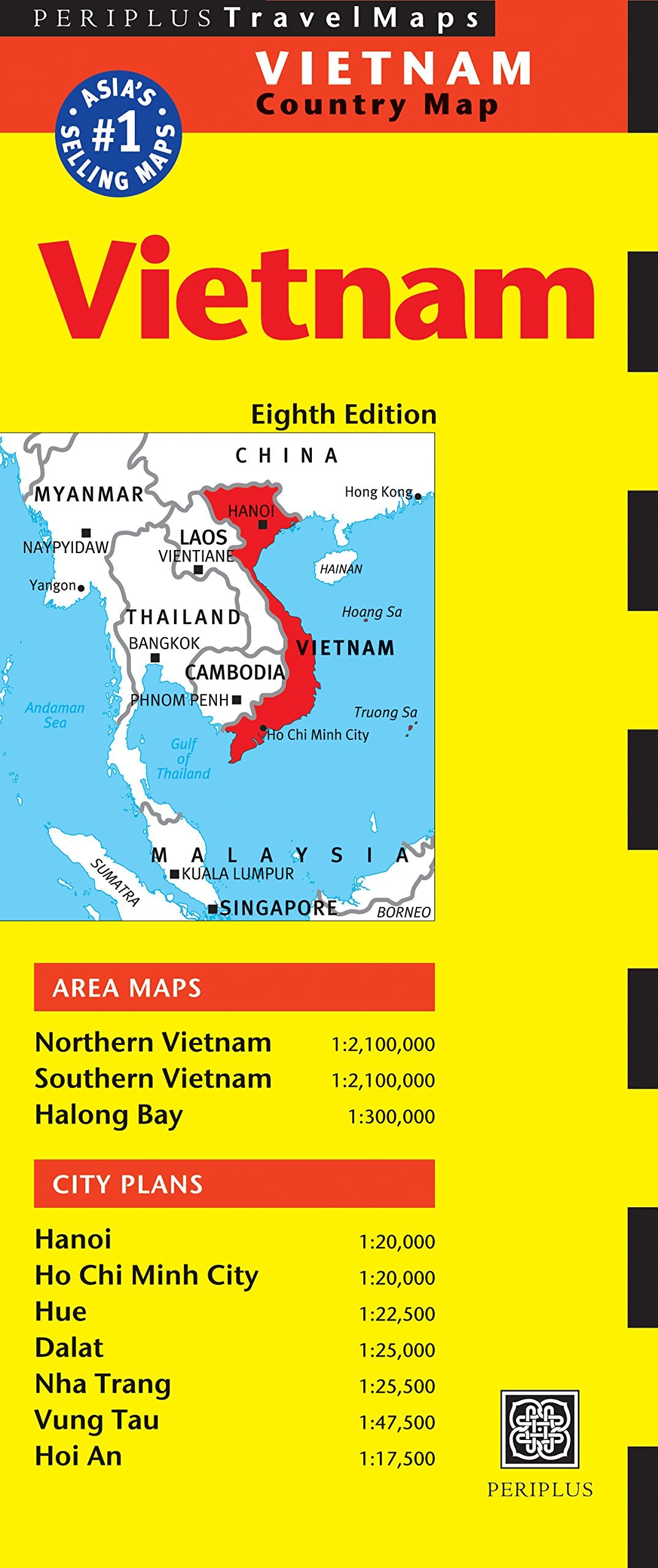 Periplus Travel Maps Vietnam 9780794607494