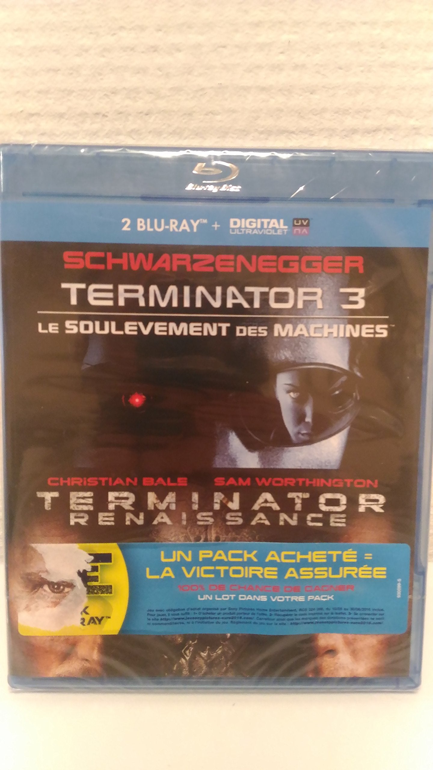 TERMINATOR 3 ET TERMINATOR 4 BLU RAY 3333299301044