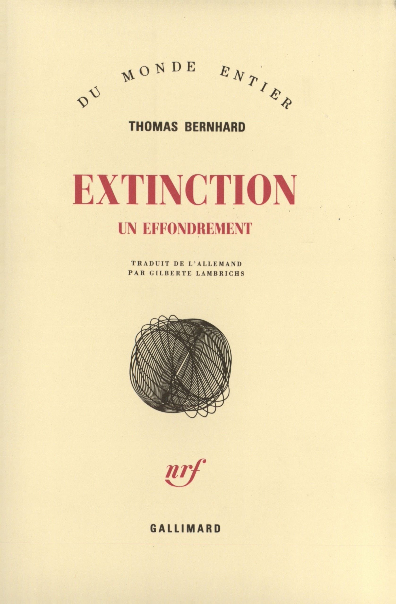 Extinction: Un effondrement 9782070720507