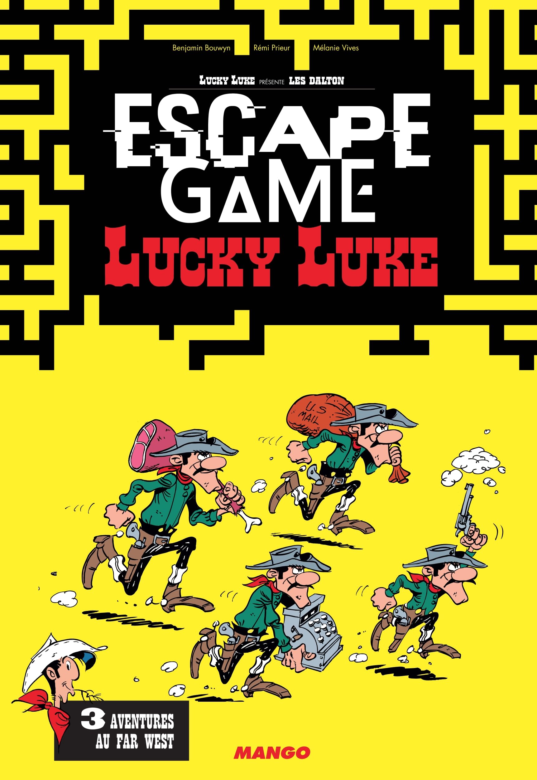 Escape game Lucky Luke: 3 aventures au Far West 9782317015434