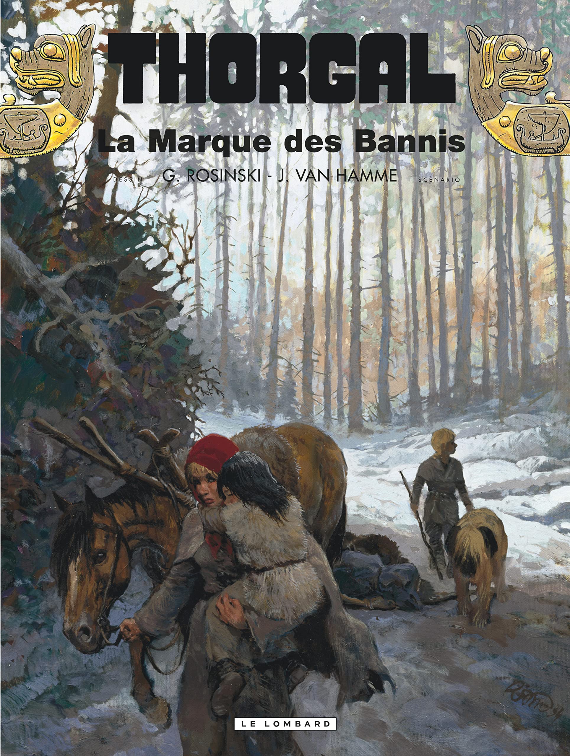 Thorgal, tome 20 : La marque des bannis 9782803611010
