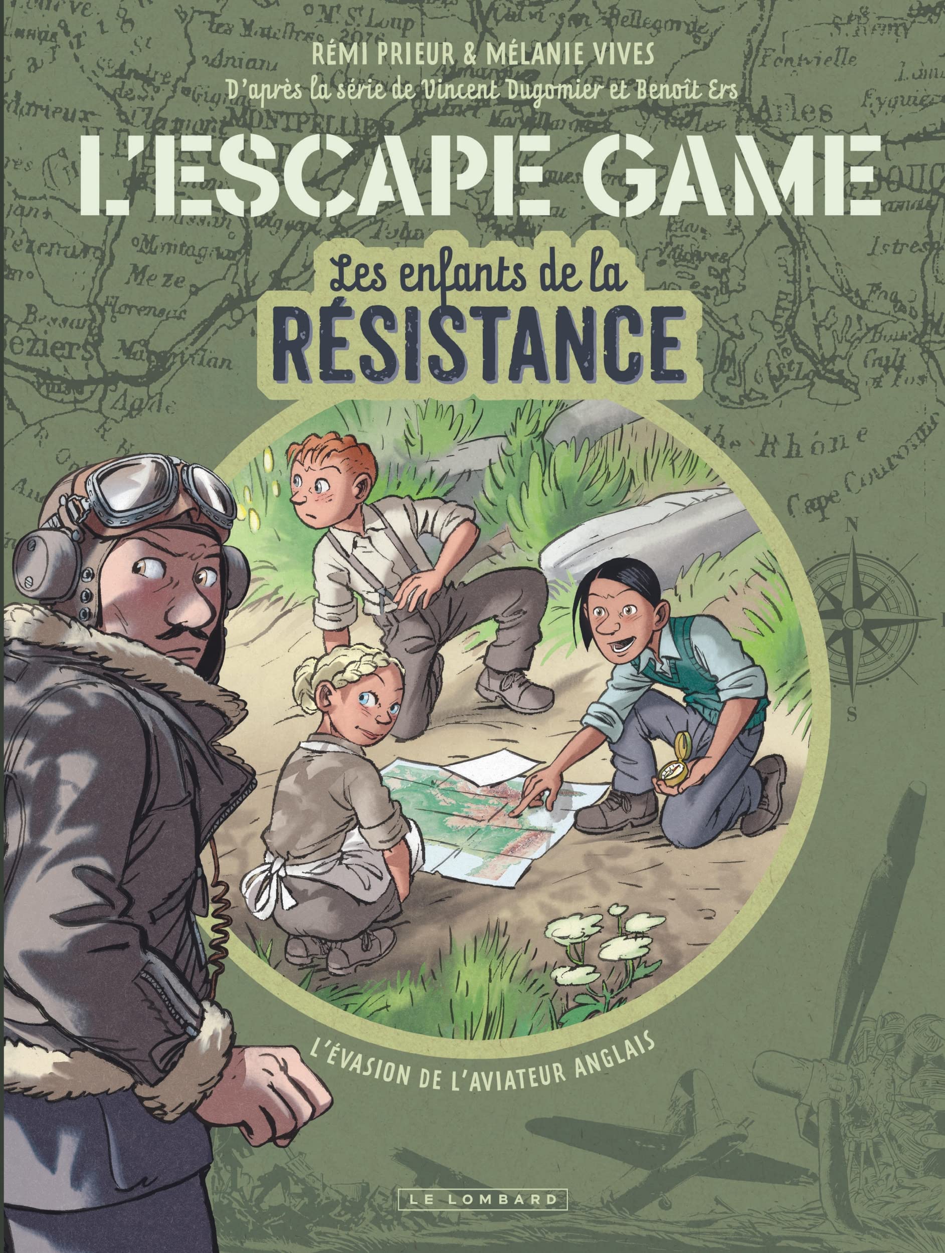 L'Escape Game - Les Enfants de la Résistance - Tome 1 - L évasion de l aviateur anglais 9782808200028