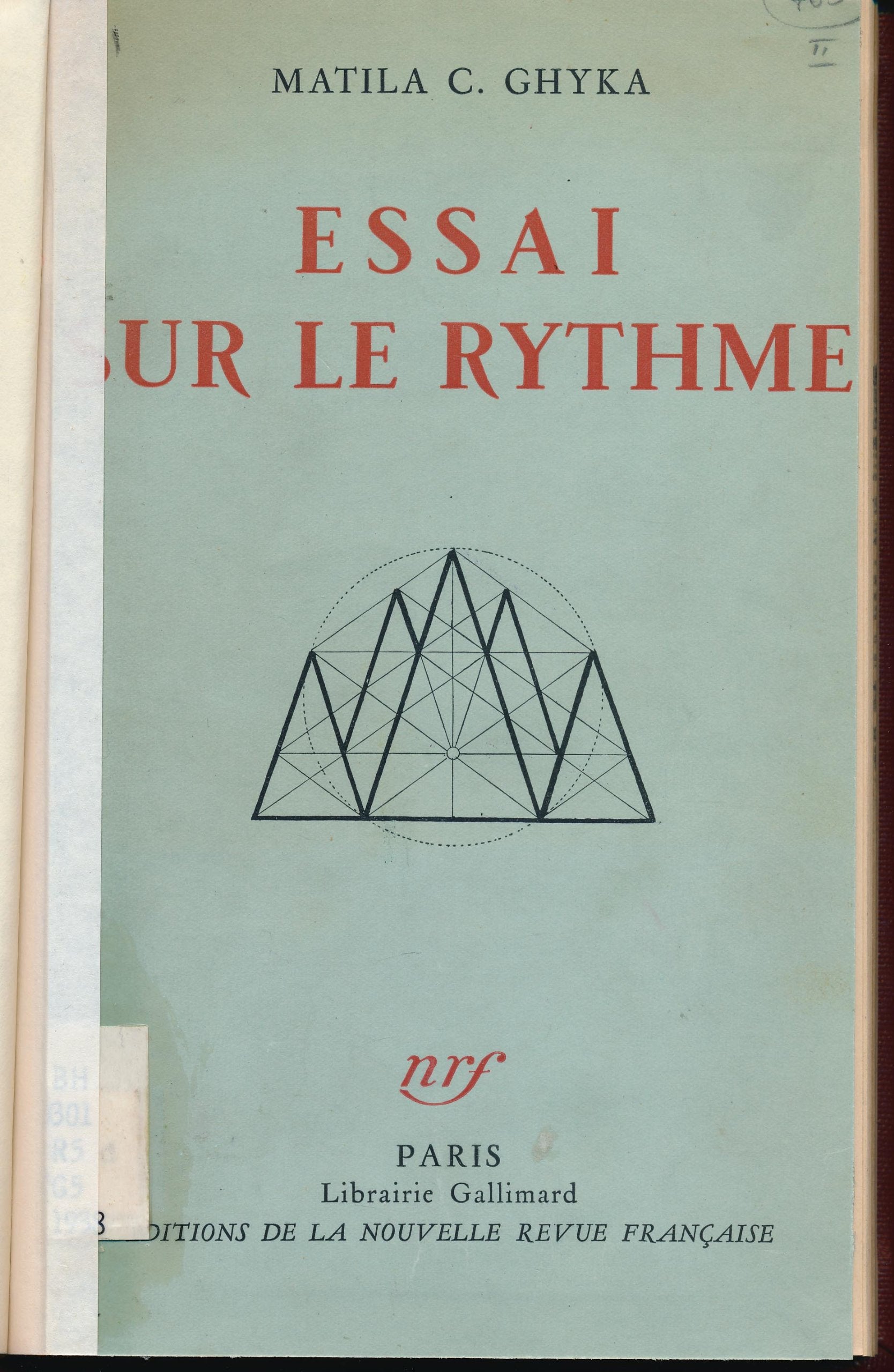 Essai sur le rythme 9782070227556