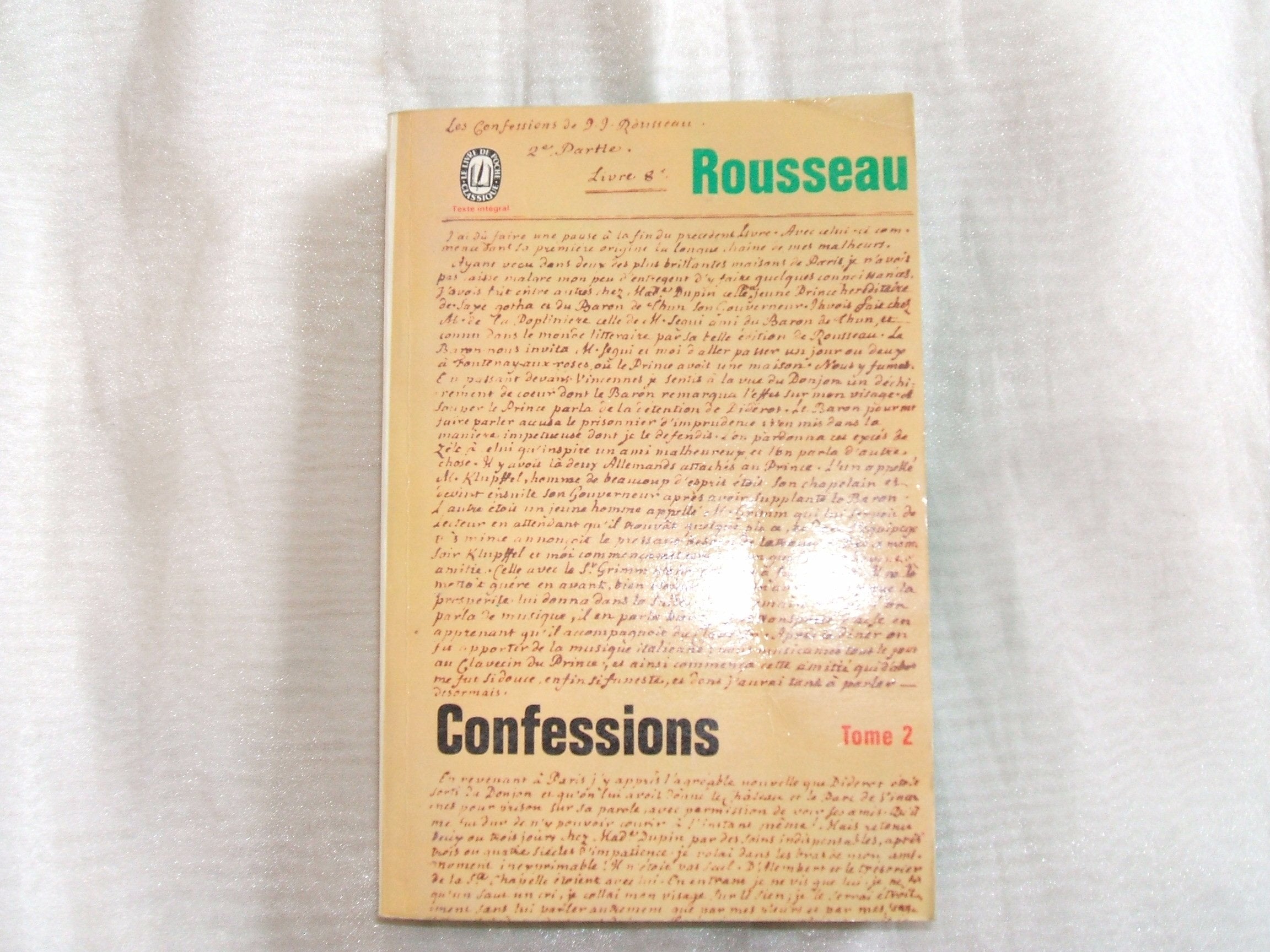Confessions, tome 2. Livres VII à XII. 9782253018506