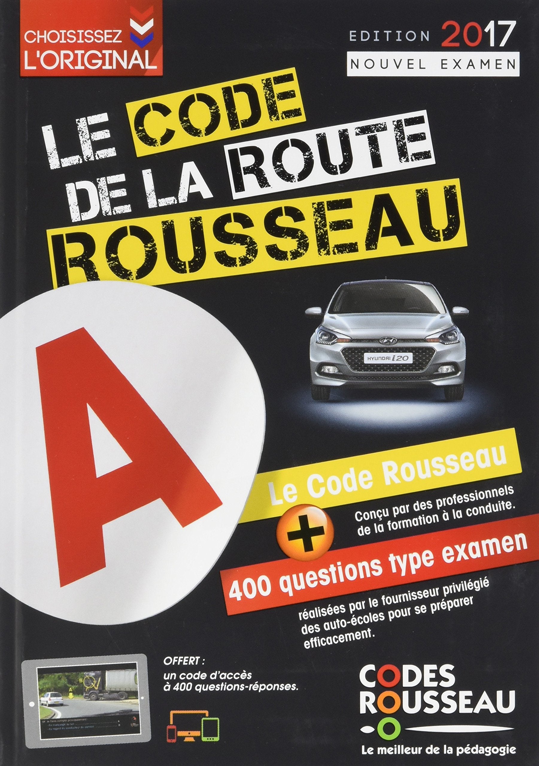 Code Rousseau de la route B 2017 9782709513920