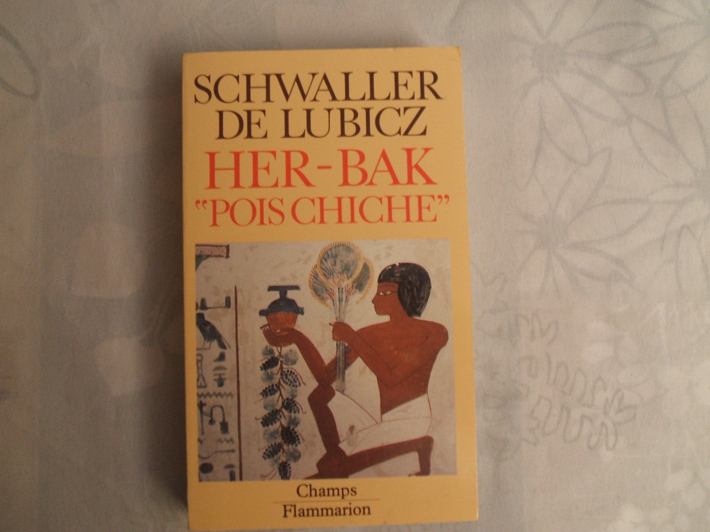 Her-Bak "Pois Chiche". Visage vivant de l'ancienne Egypte. Illustrations de Lucie Lamy. 9782080811028
