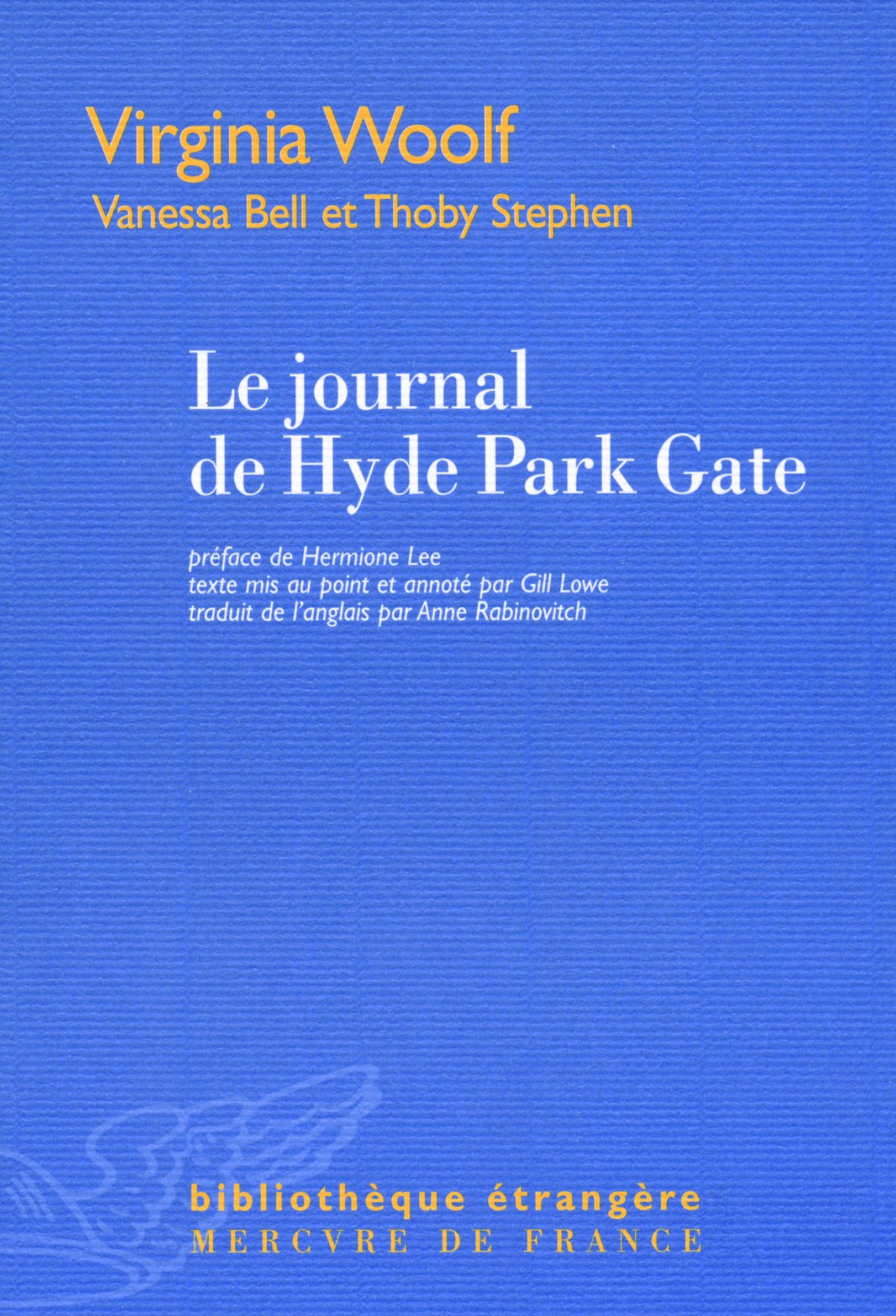 Le journal de Hyde Park Gate 9782715226425