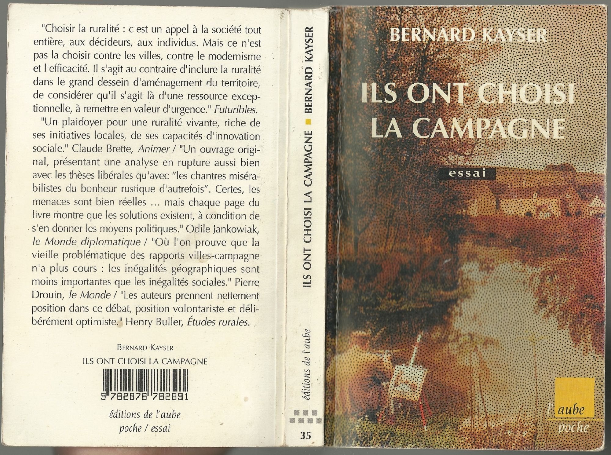 Ils ont choisi la campagne 9782876782891