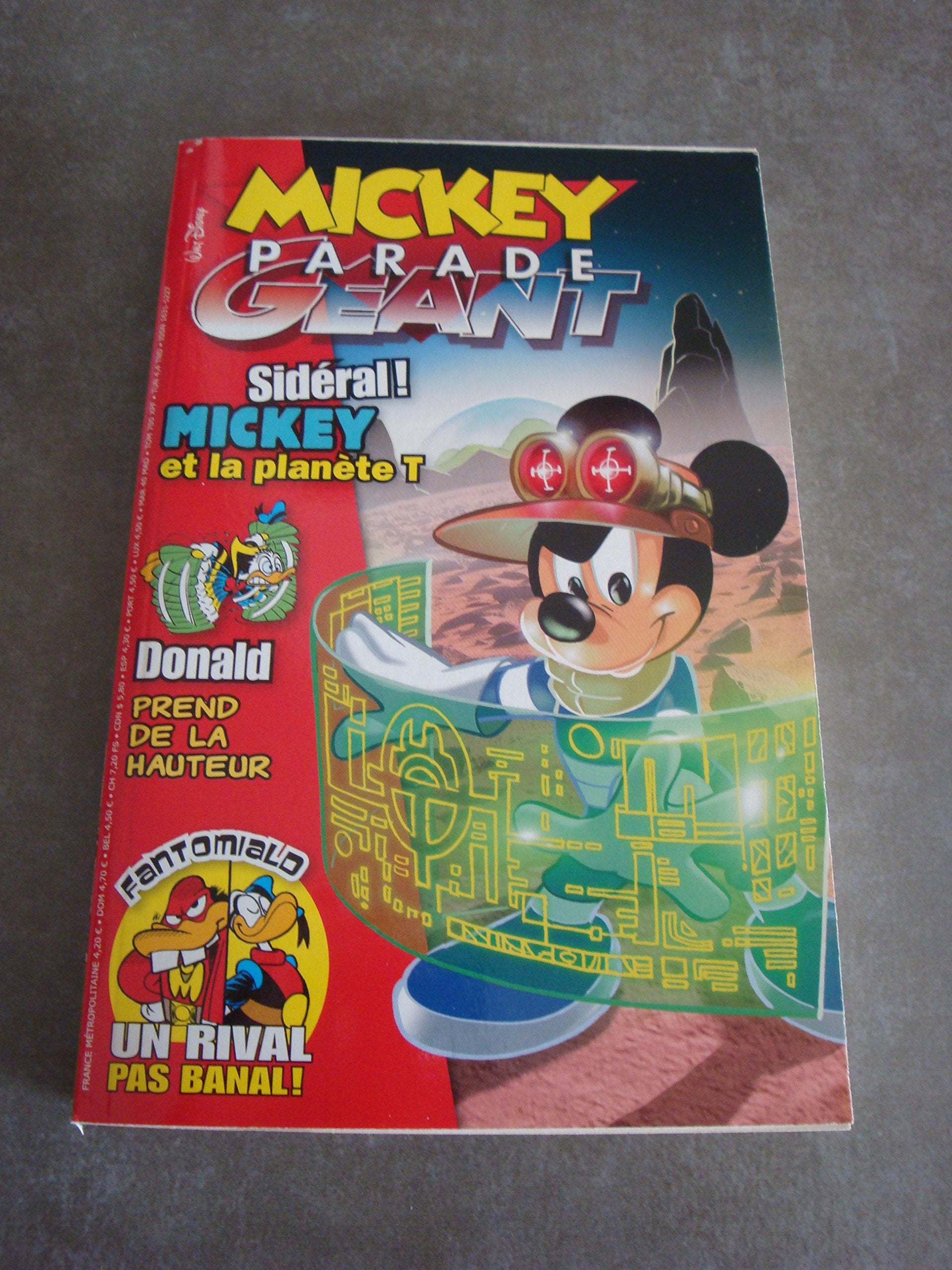 MICKEY PARADE GEANT SIDERAL! MICKEY ET LA PLANETE T N°326