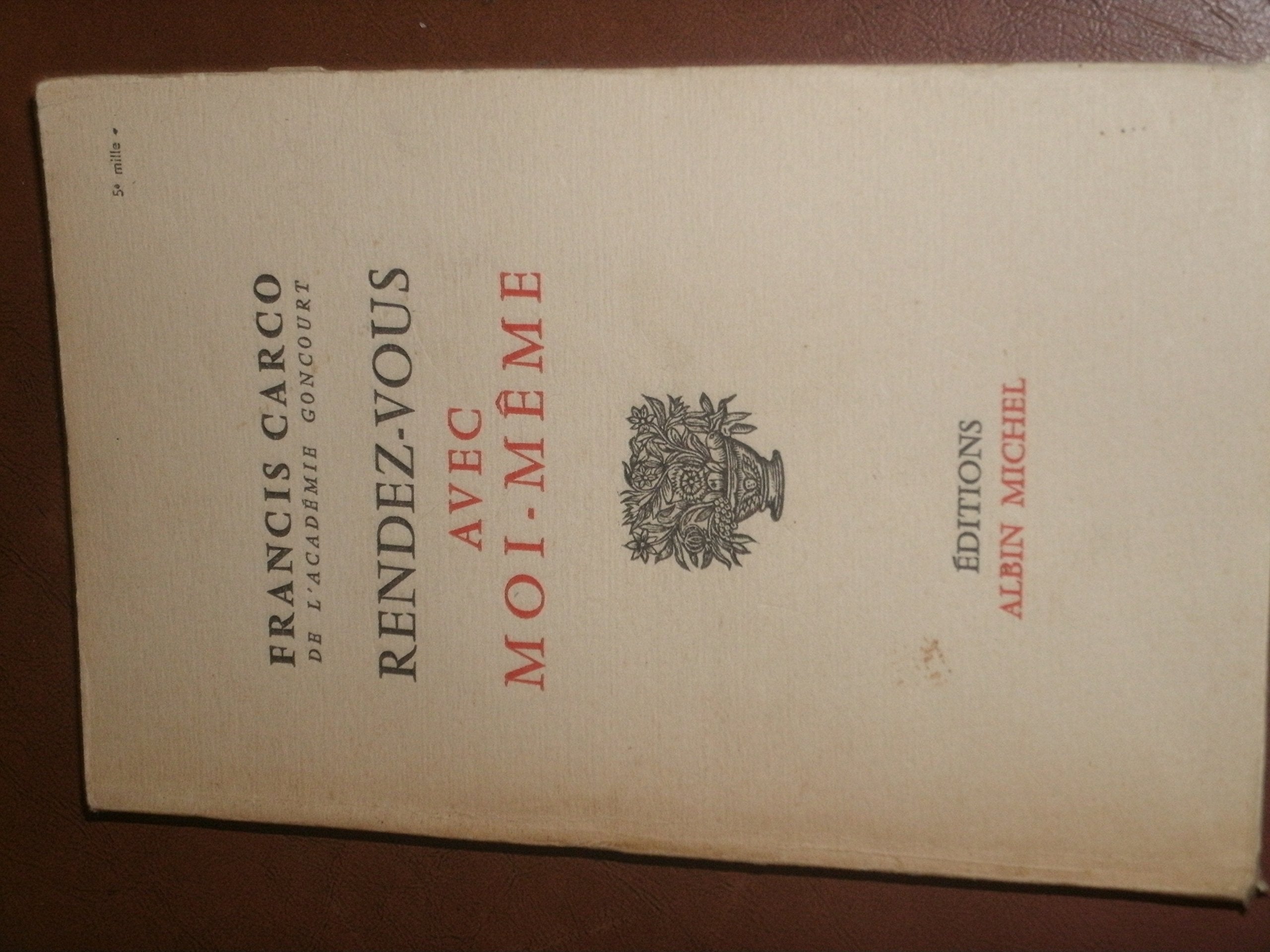 Rendez-vous avec moi-même
