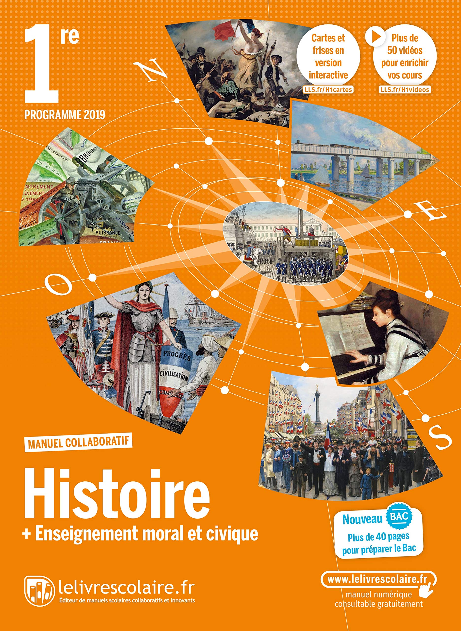 Histoire-EMC 1re : Manuel élève 9782377601523