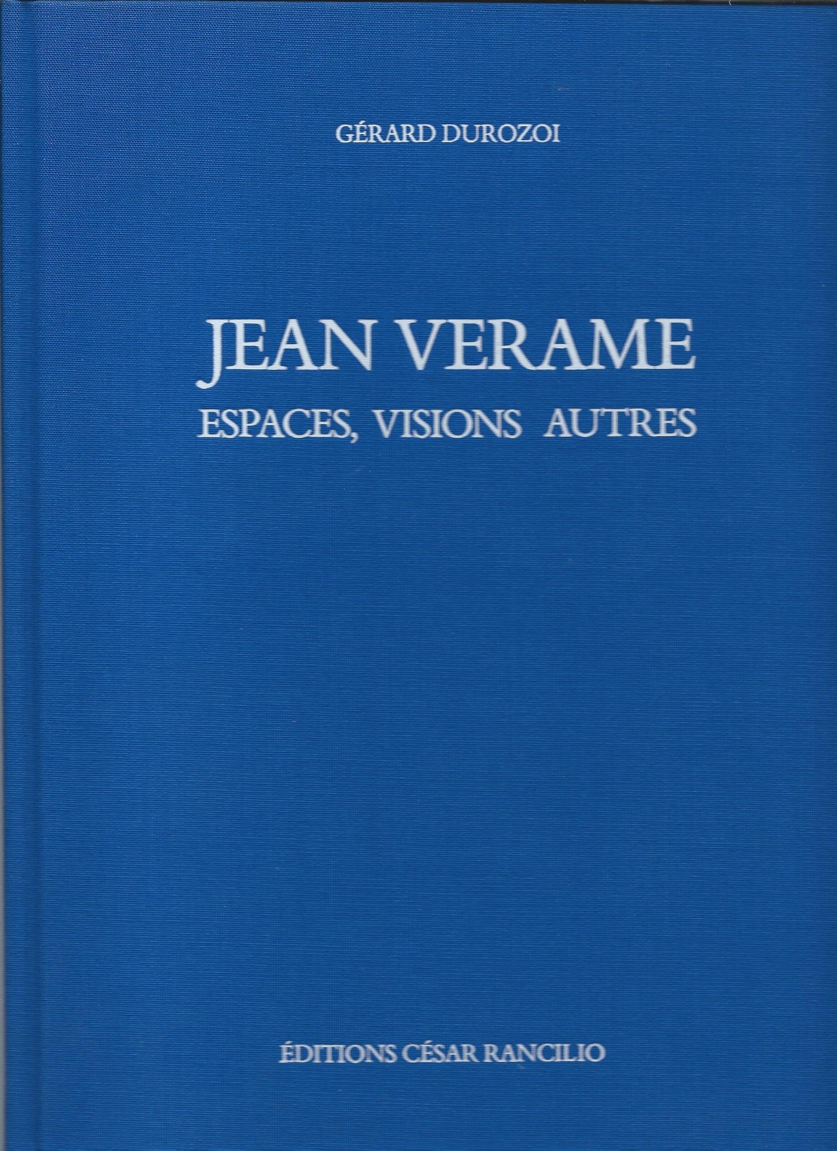 Jean Verame: Espaces, visions autres 9782866450144