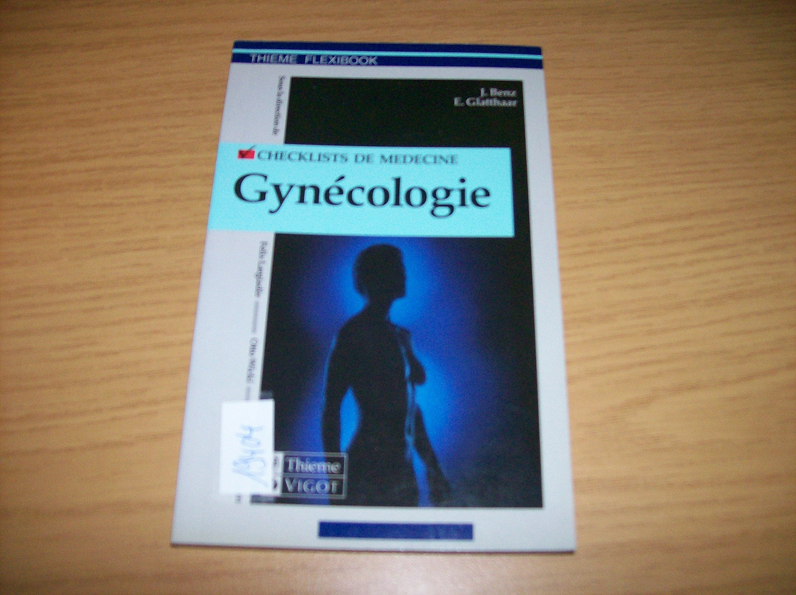 Check-lists en gynécologie 9782711419616