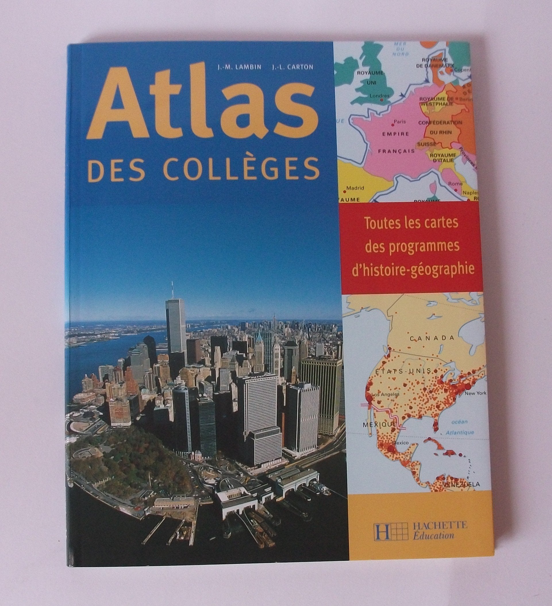 Atlas des collèges 9782011252500