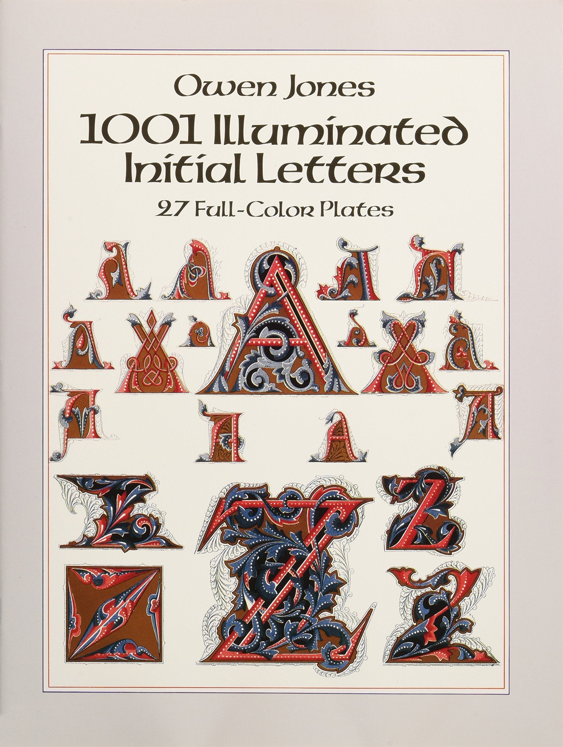 1001 Illuminated Initial Letters 9780486256078