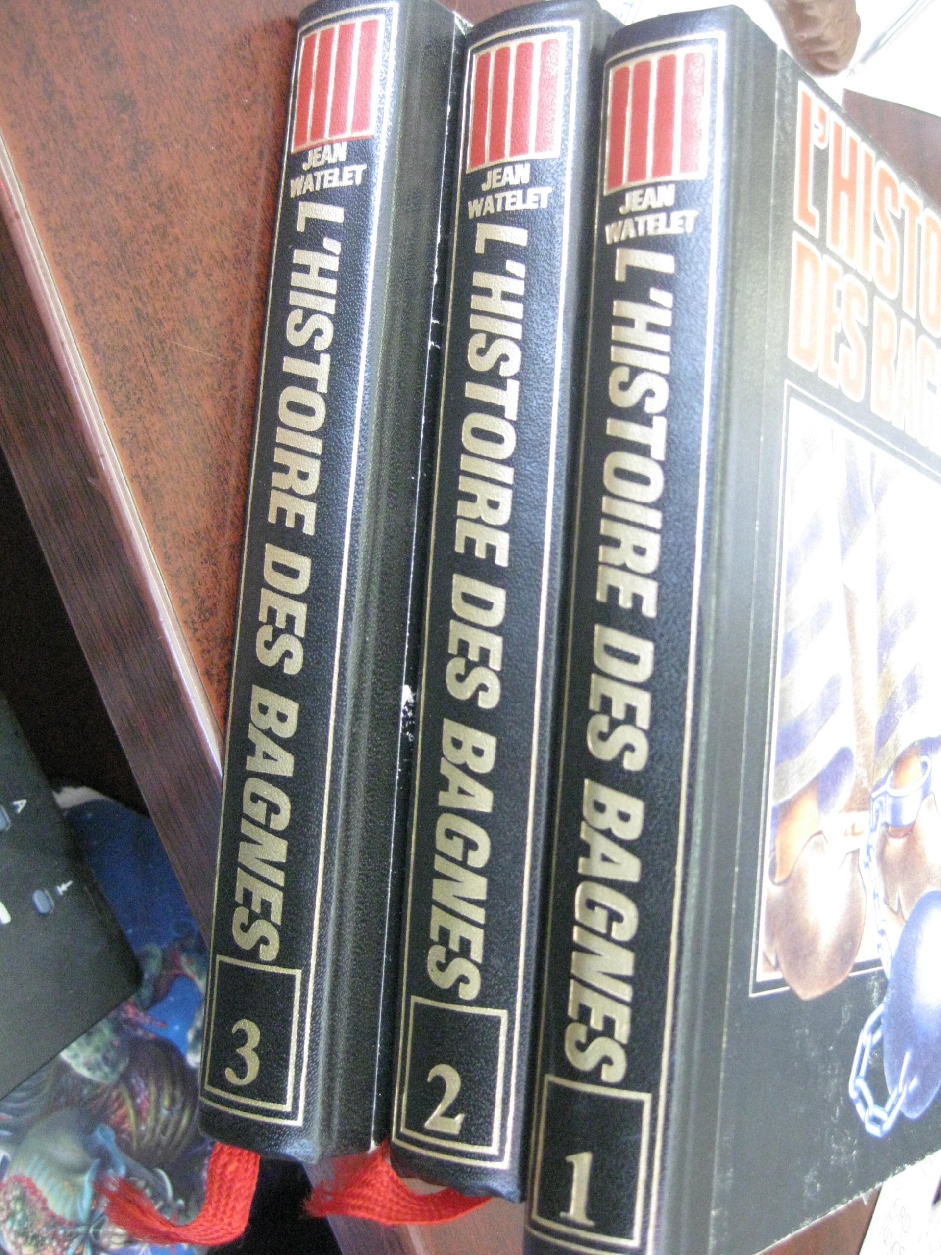 L'HISTOIRE DES BAGNES EN 3 TOMES
